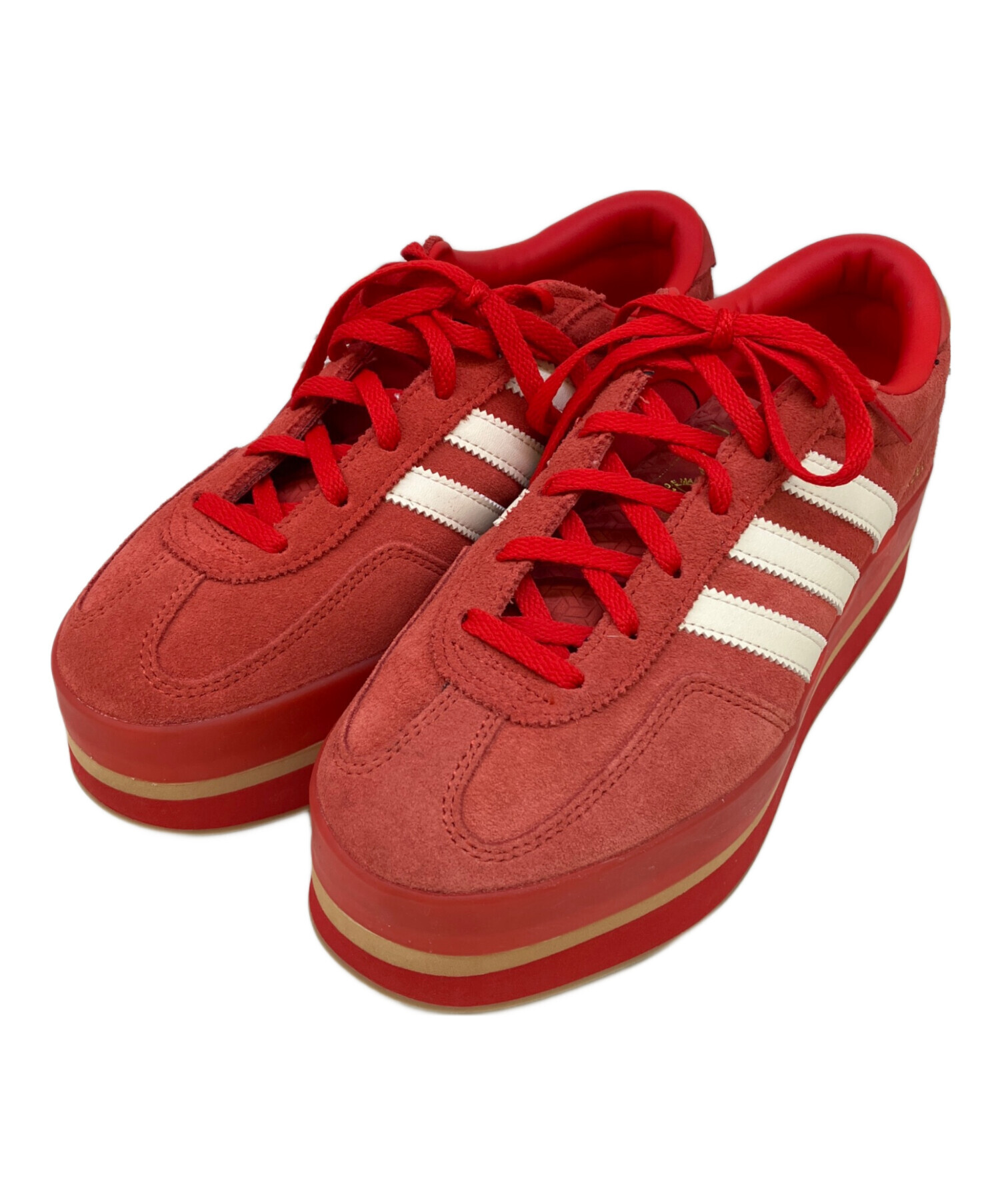 中古・古着通販】adidas (アディダス) スニーカー レッド サイズ:24