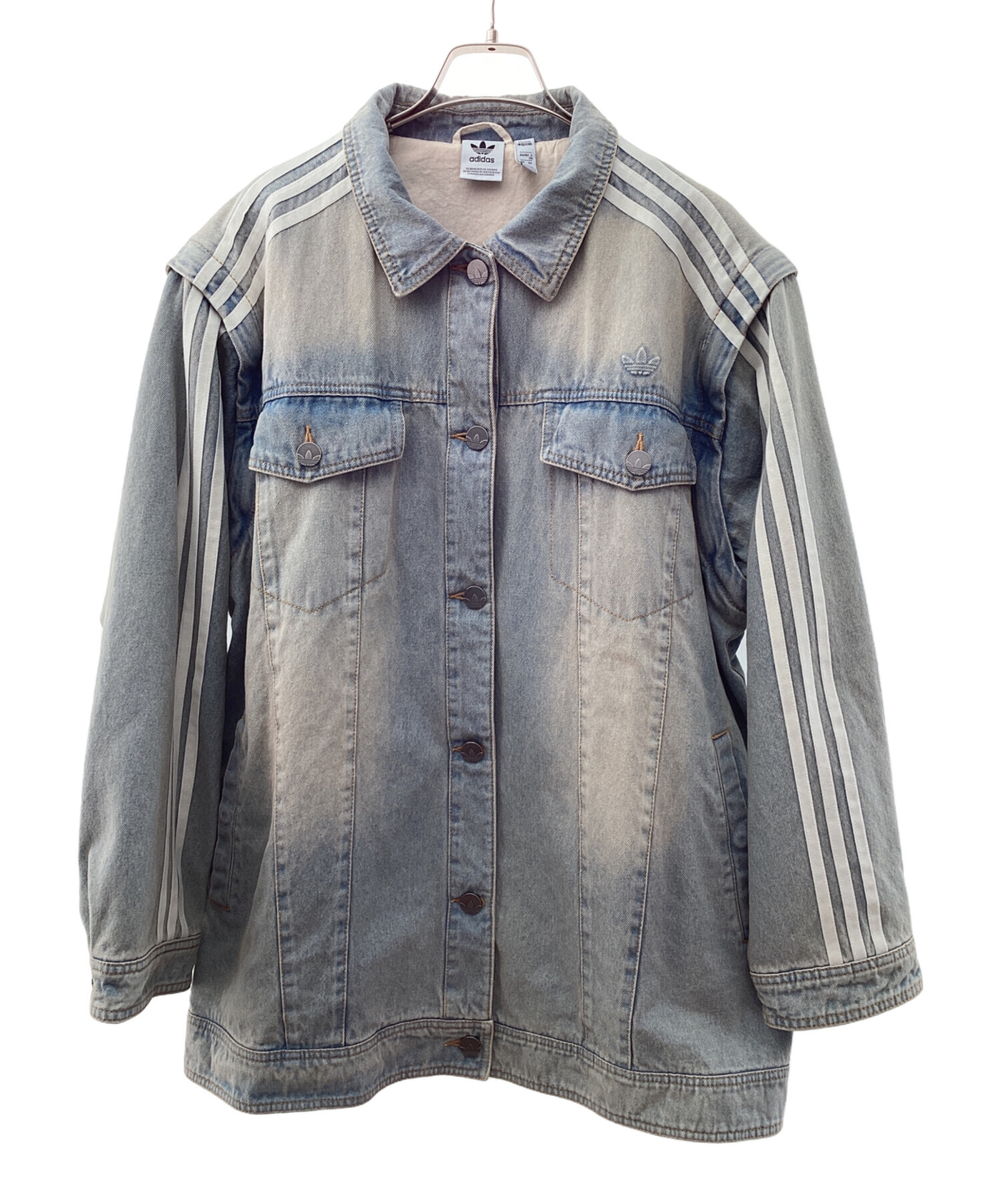 中古・古着通販】adidas (アディダス) デニムジャケット インディゴ