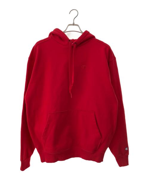 中古・古着通販】Champion (チャンピオン) パーカー レッド サイズ