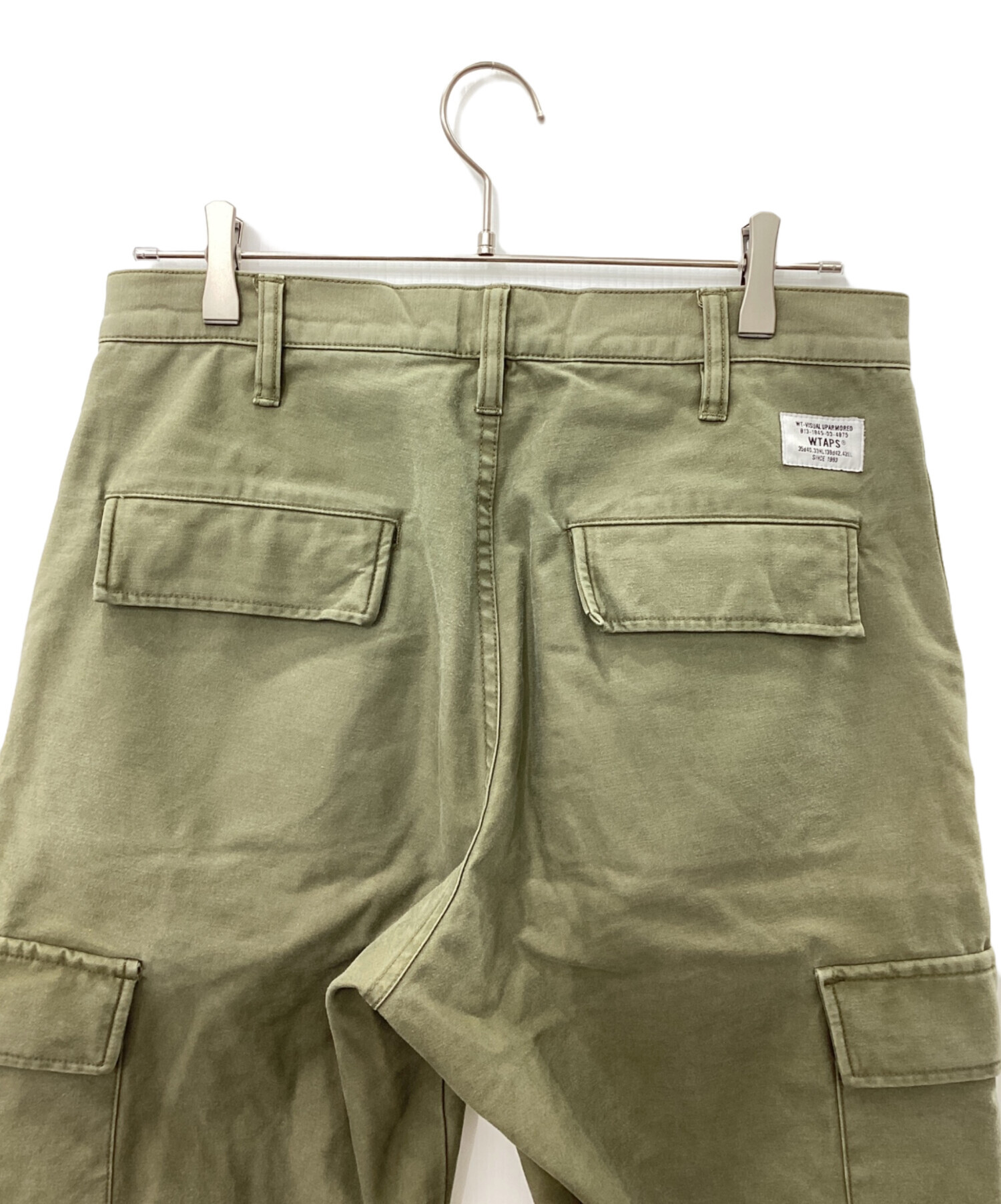 中古・古着通販】WTAPS (ダブルタップス) カーゴパンツ カーキ サイズ