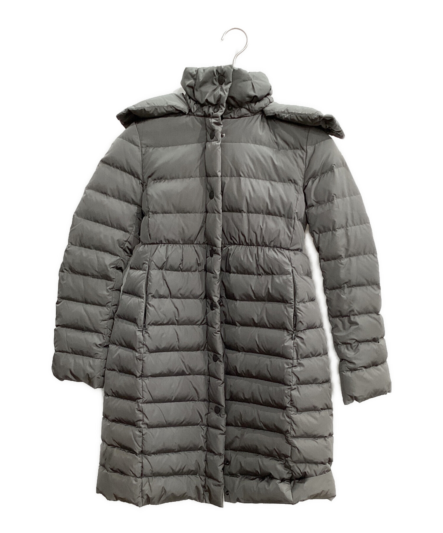 中古・古着通販】MONCLER (モンクレール) ダウンコート グレー サイズ 