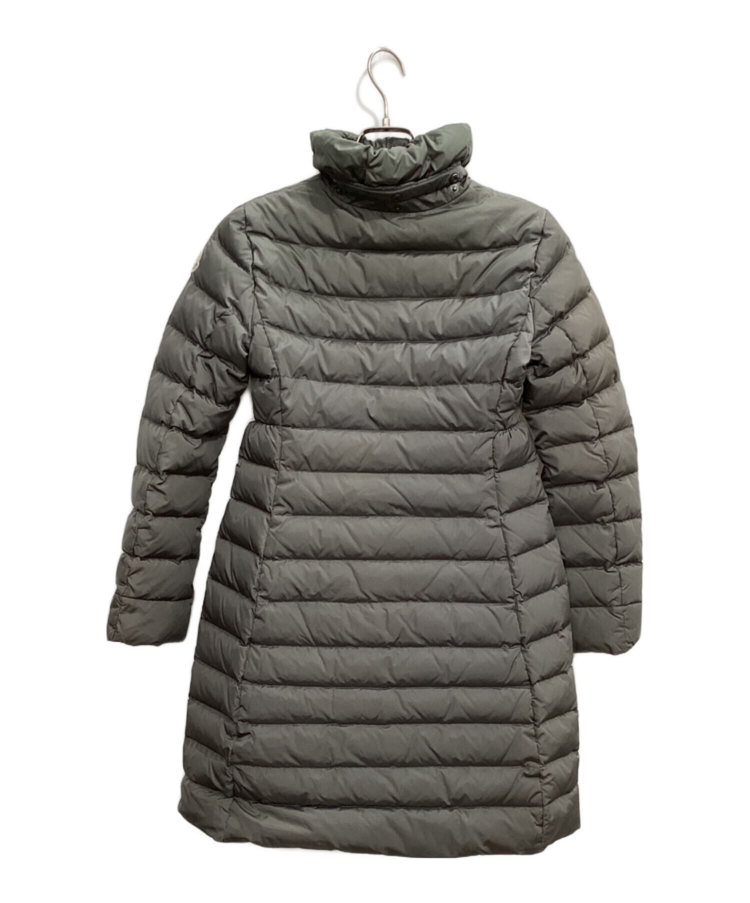 MONCLER〉 グレー ダウンジャケット フード付き（取り外し可）