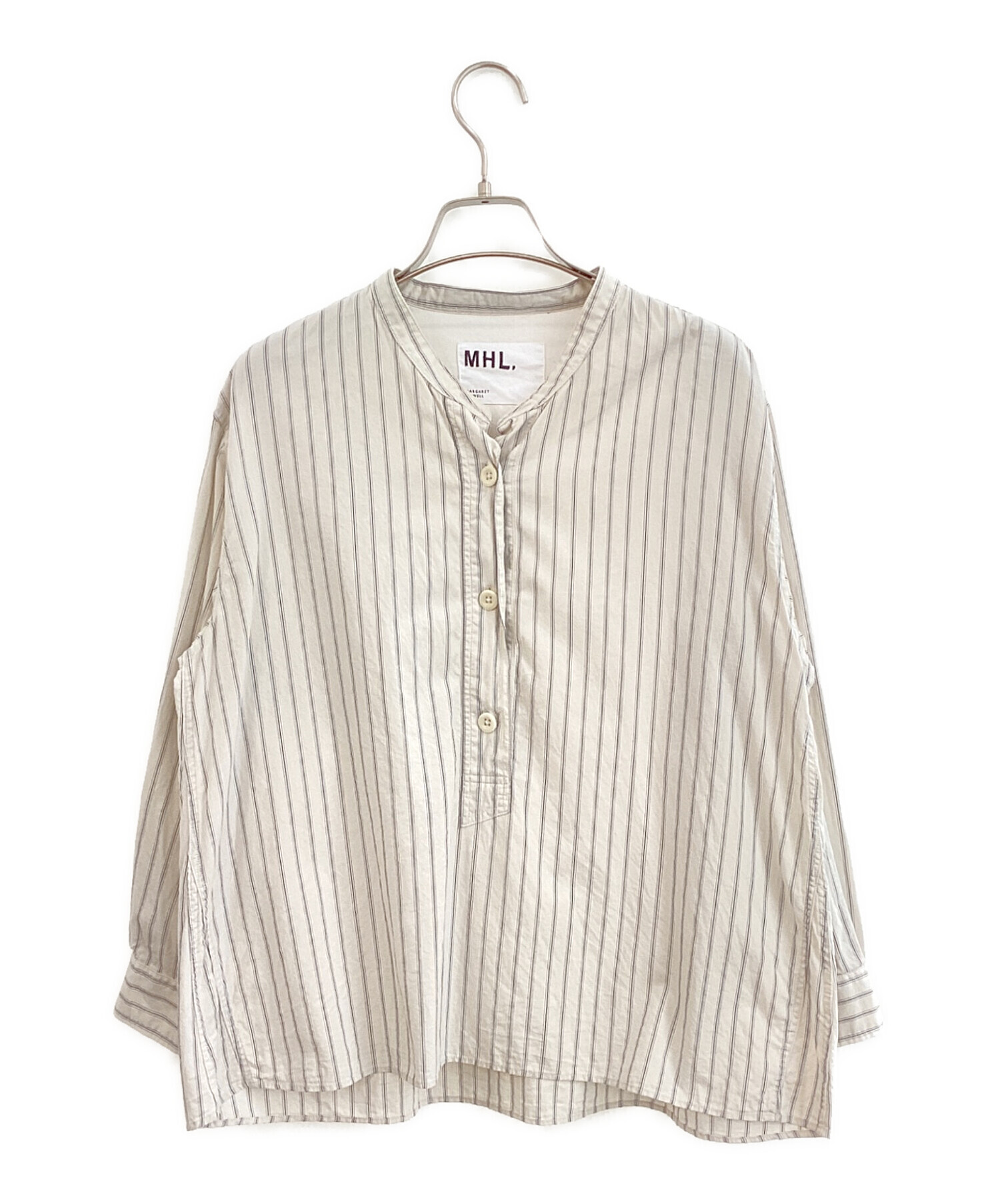 【まとめ売り】MHL. シャツ 長袖 3点 まとめ売り 中古・古着通販】MHL (エムエイチエル) 長袖シャツ ホワイト サイズ:1