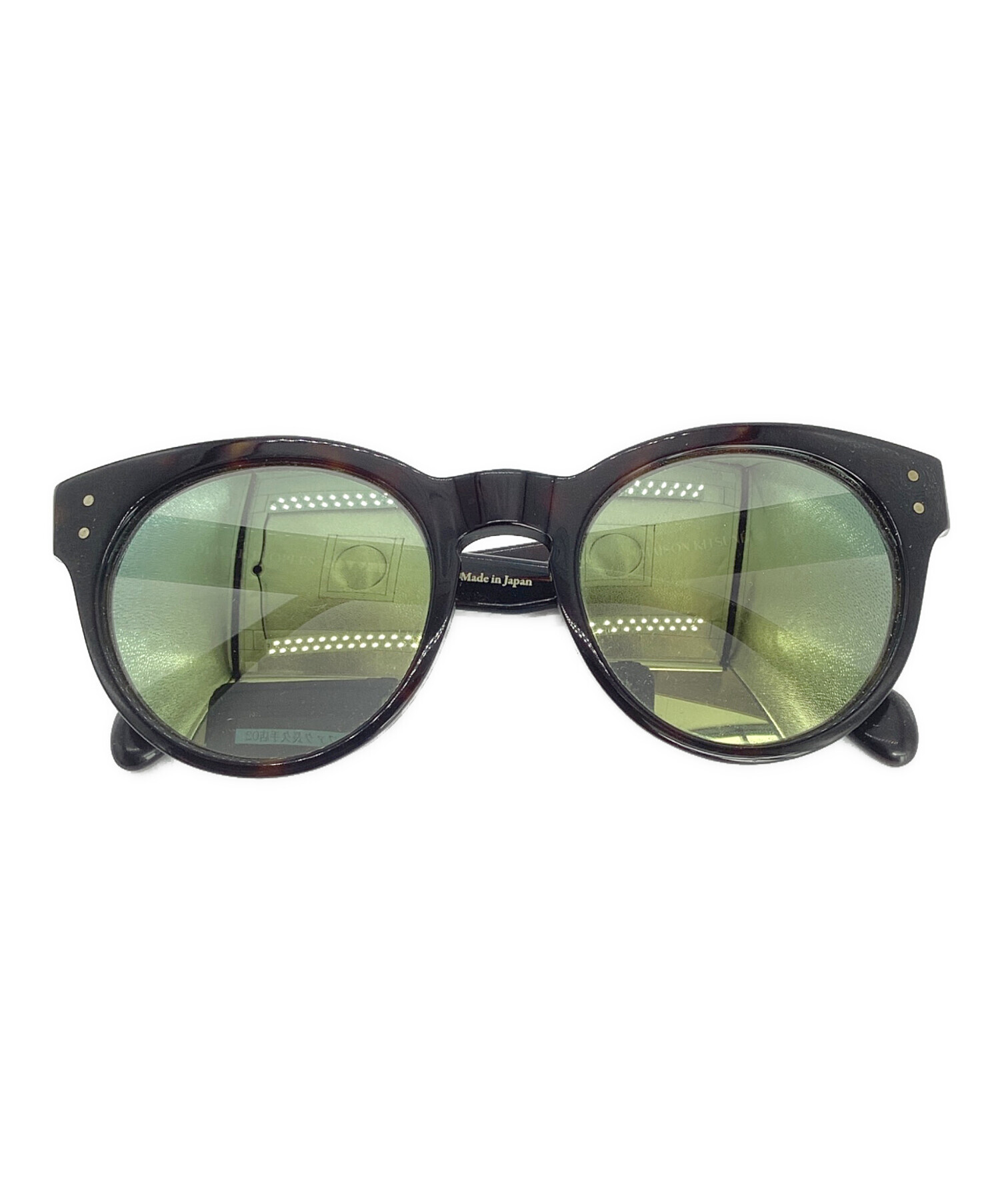 タ*シ様 メゾンキツネ◆オリバーピープルズ◆TOKYO◆48□22◆ブラック◆希 OLIVER PEOPLES × MAISON KITSUNÉ ポンメガネ
