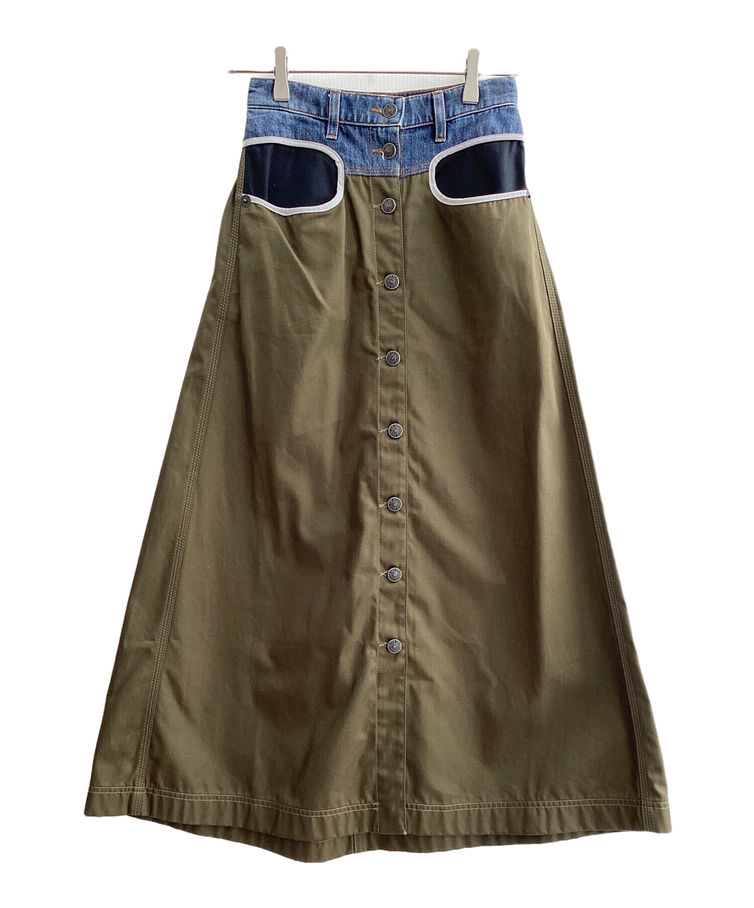 中古・古着通販】DIESEL (ディーゼル) サステナブルロングスカート 