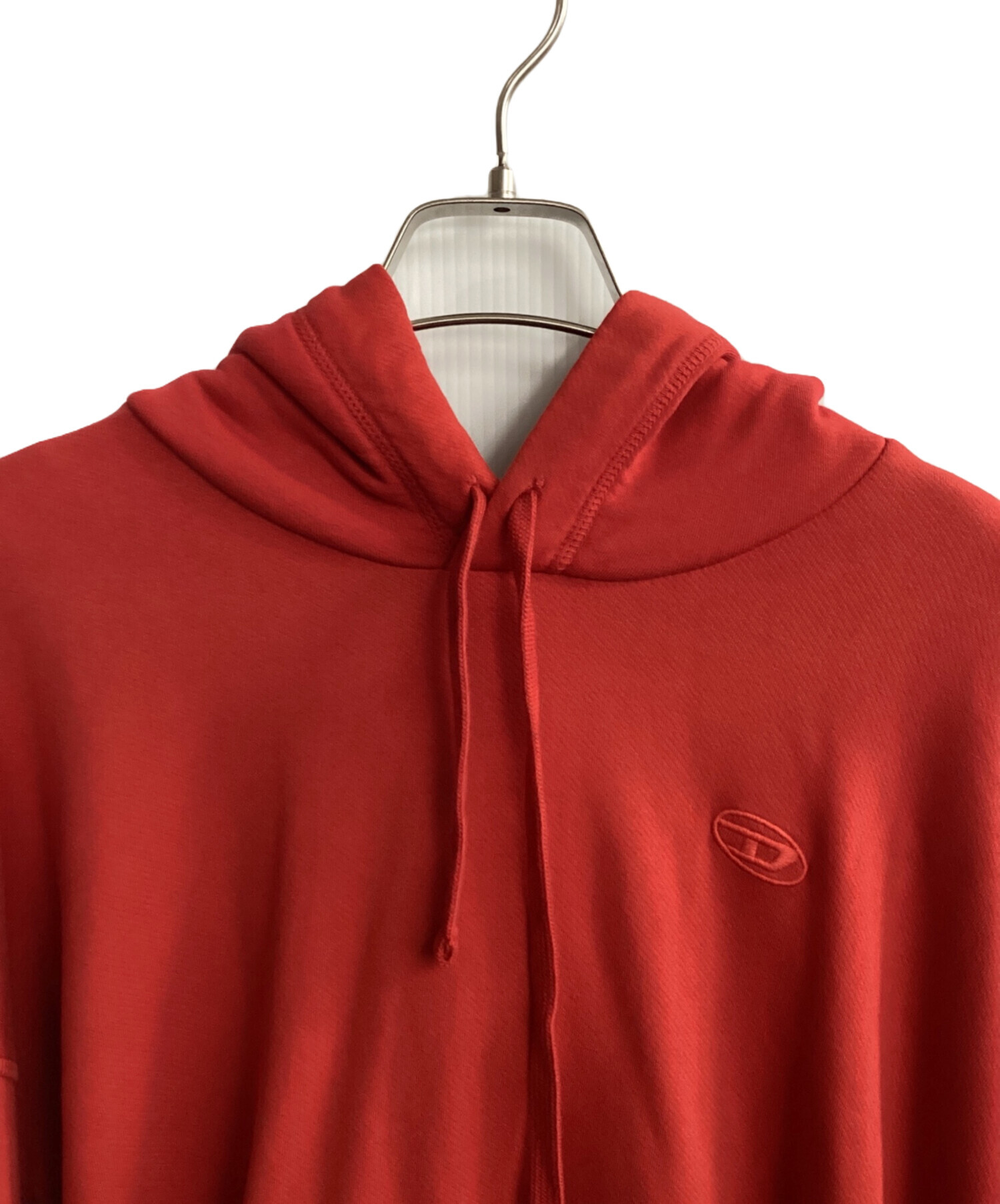 中古・古着通販】DIESEL (ディーゼル) パーカーワンピース レッド