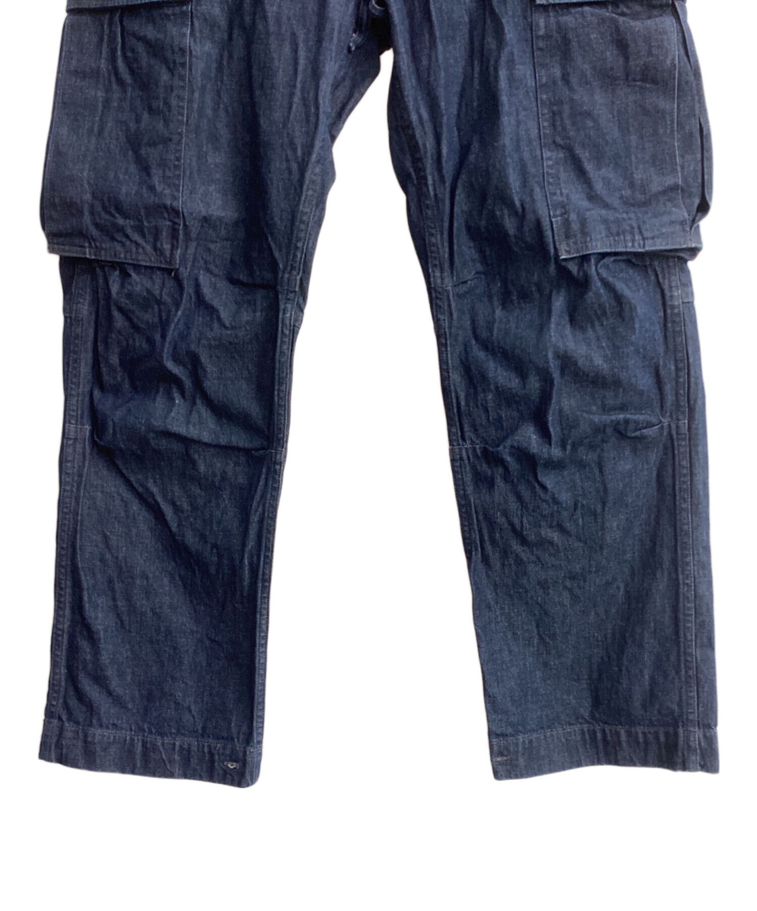 中古・古着通販】RRL (ダブルアールエル) デニムカーゴパンツ