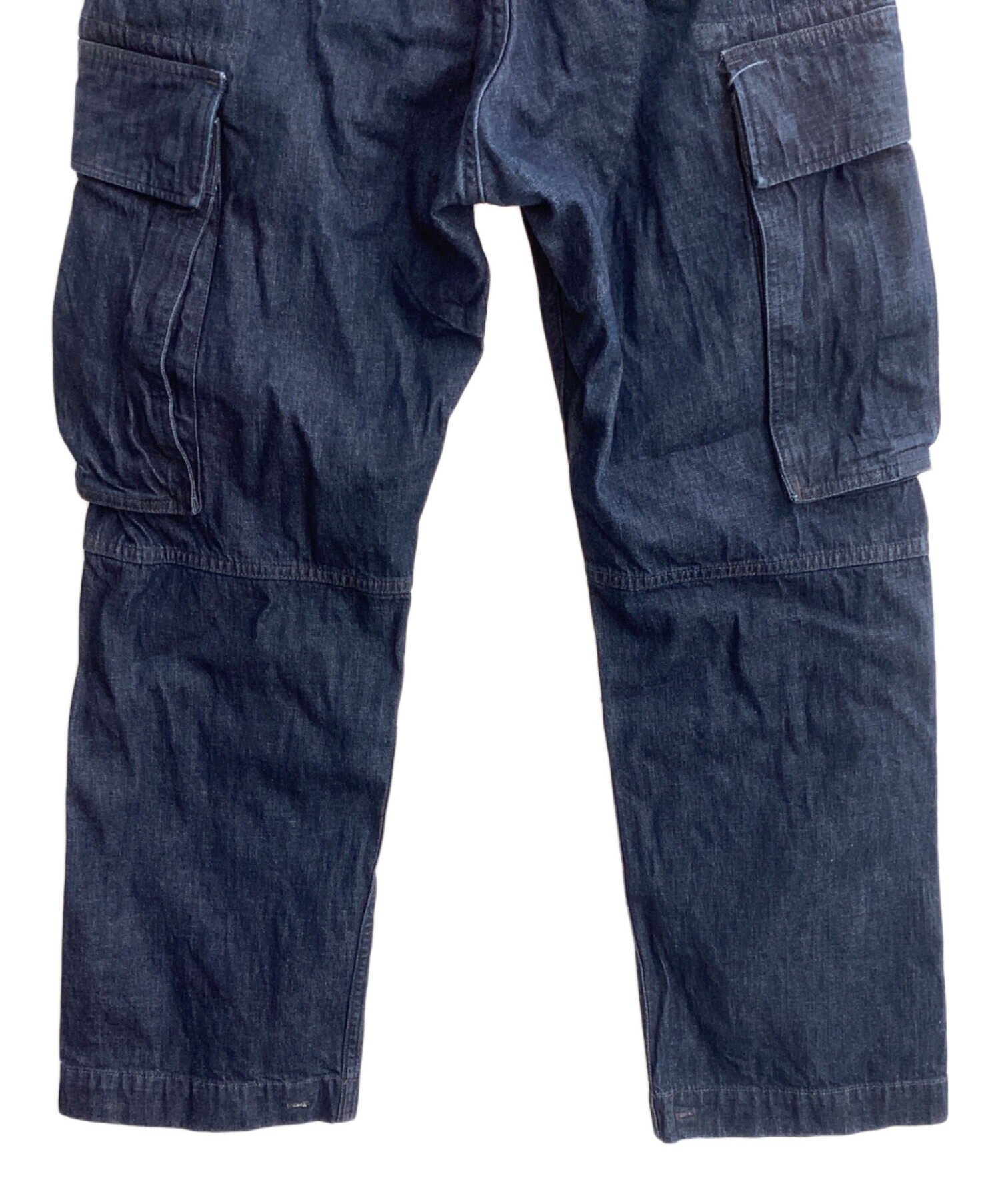 中古・古着通販】RRL (ダブルアールエル) デニムカーゴパンツ