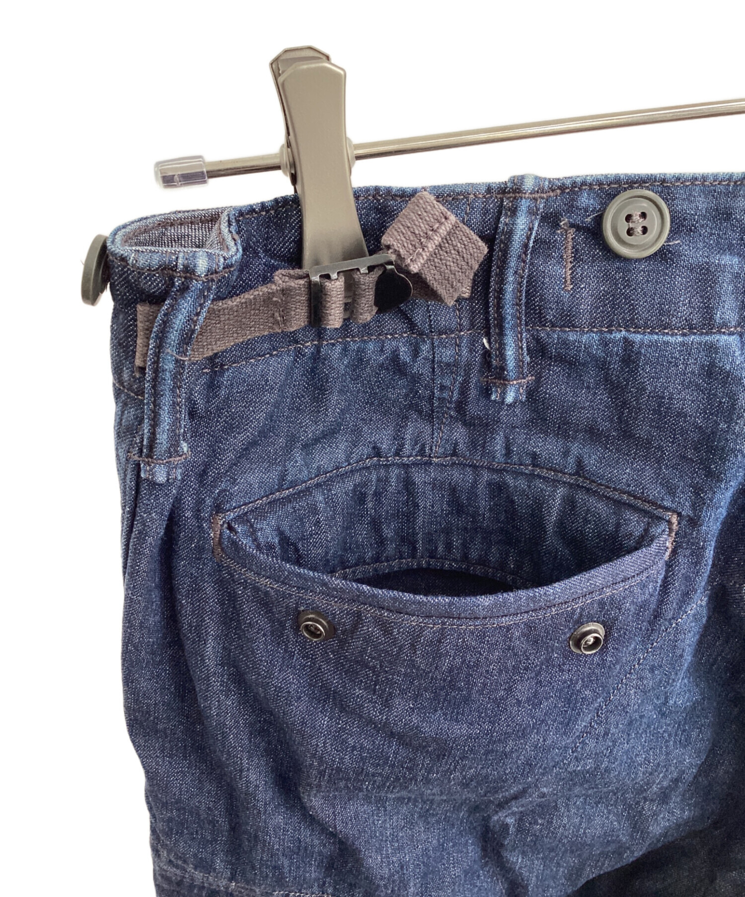 中古・古着通販】RRL (ダブルアールエル) デニムカーゴパンツ