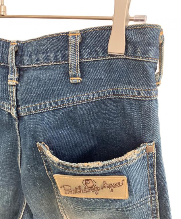 中古・古着通販】A BATHING APE (アベイシングエイプ) デニムパンツ