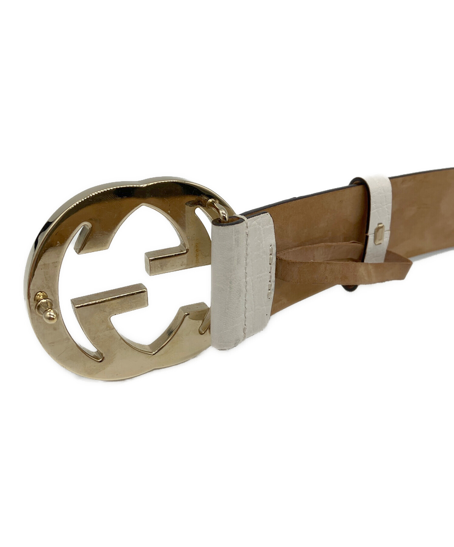 GUCCI ベルト 81.5㎝から86.5㎝ 中古・古着通販】GUCCI (グッチ) ベルト サイズ:80・32｜ブランド
