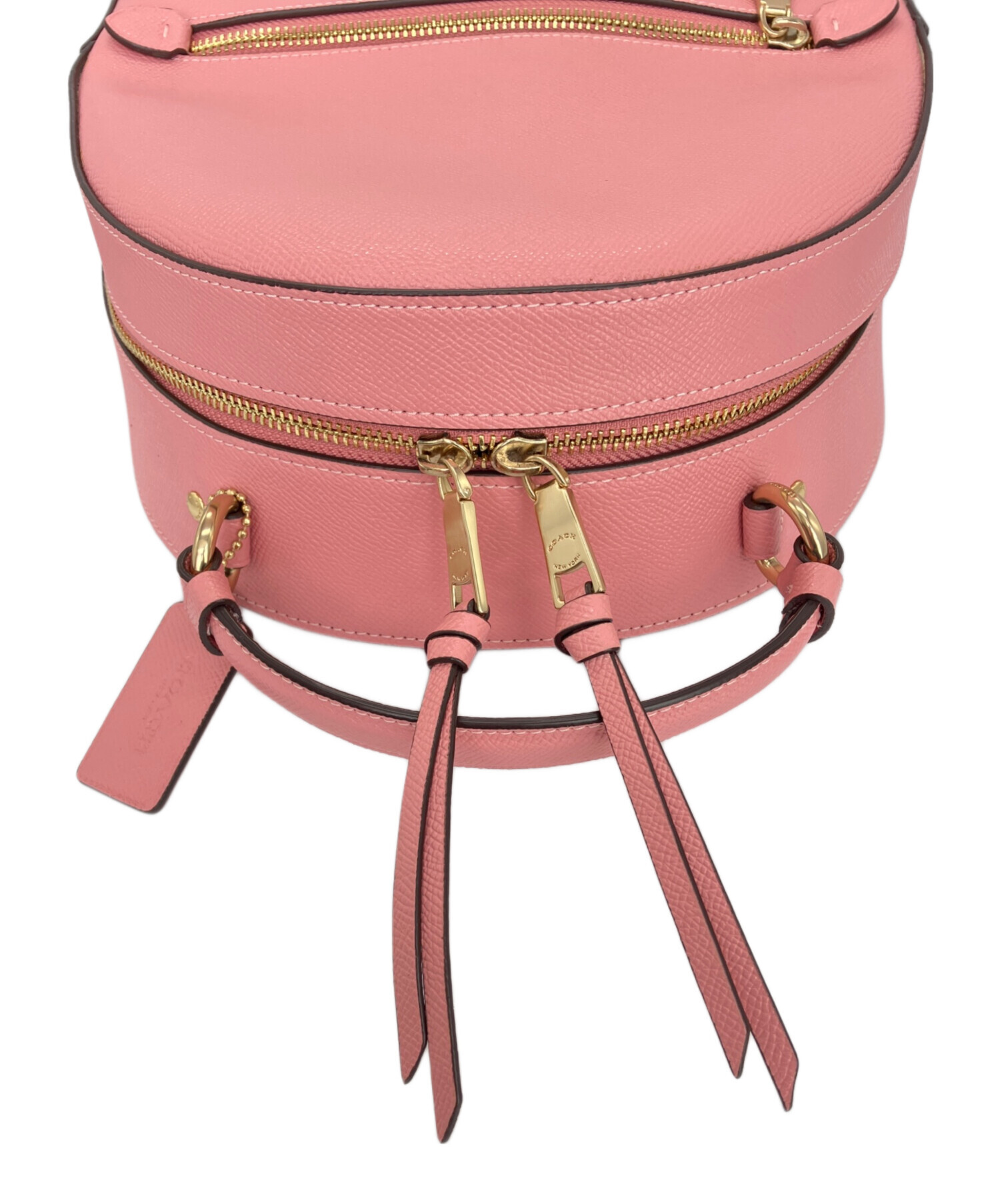 ミ*ア様 [新品、未使用] ❤️COACH❤️ ピンク リュック 新品 中古・古着通販】COACH (コーチ) バックパック ピンク｜ブランド・古着