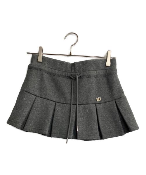 【完売品】　andwang アンドワン　ミニスカート　S 中古・古着通販】ANDWANG (アンドワン) ミニスカート グレー サイズ:M