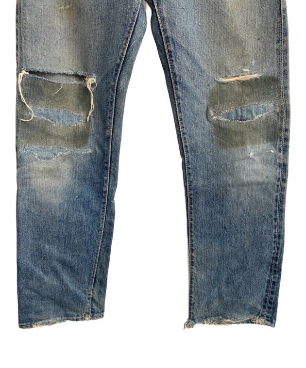 【レア・希少】levi's リーバイス　551zxx ダメージ　クラッシュデニム 中古・古着通販】LEVI'S (リーバイス) 551ZXX デニムパンツ ブルー