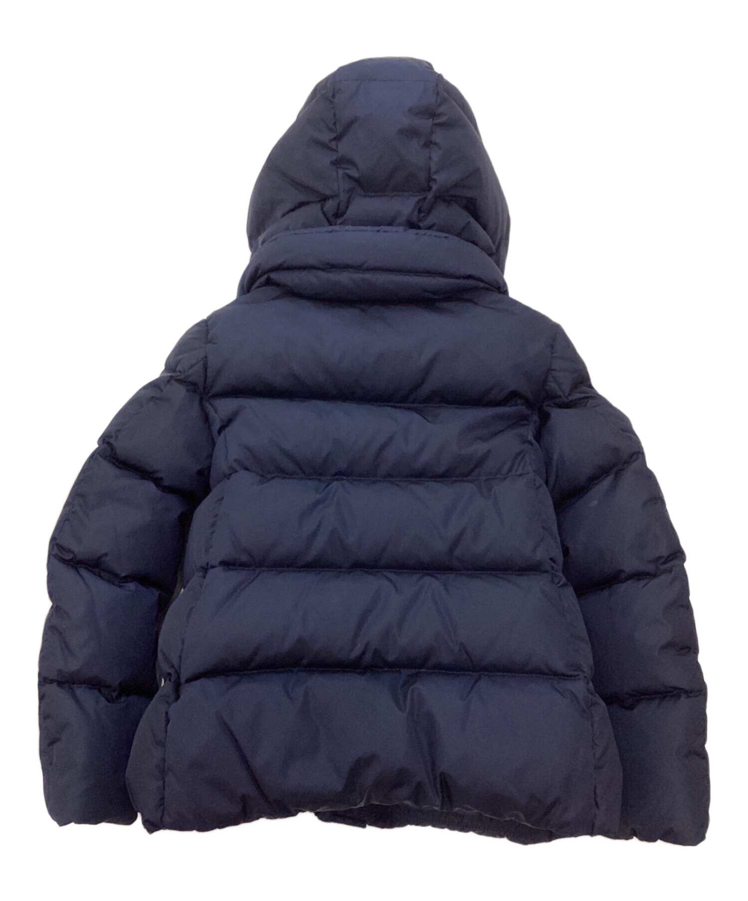 モンクレール キッズ ダウンジャケット 90サイズ　ネイビー 中古・古着通販】MONCLER (モンクレール) ダウンジャケット ネイビー