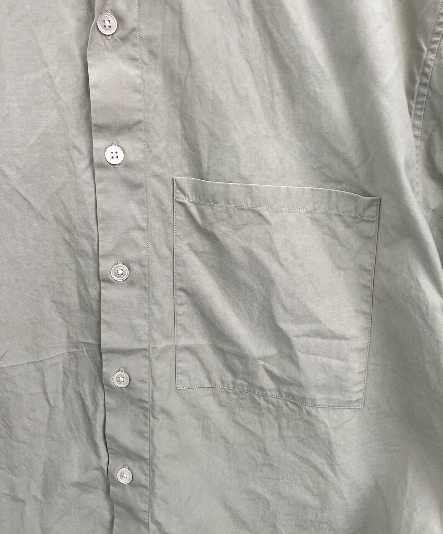 中古・古着通販】AURALEE (オーラリー) 半袖シャツ オリーブ サイズ:4