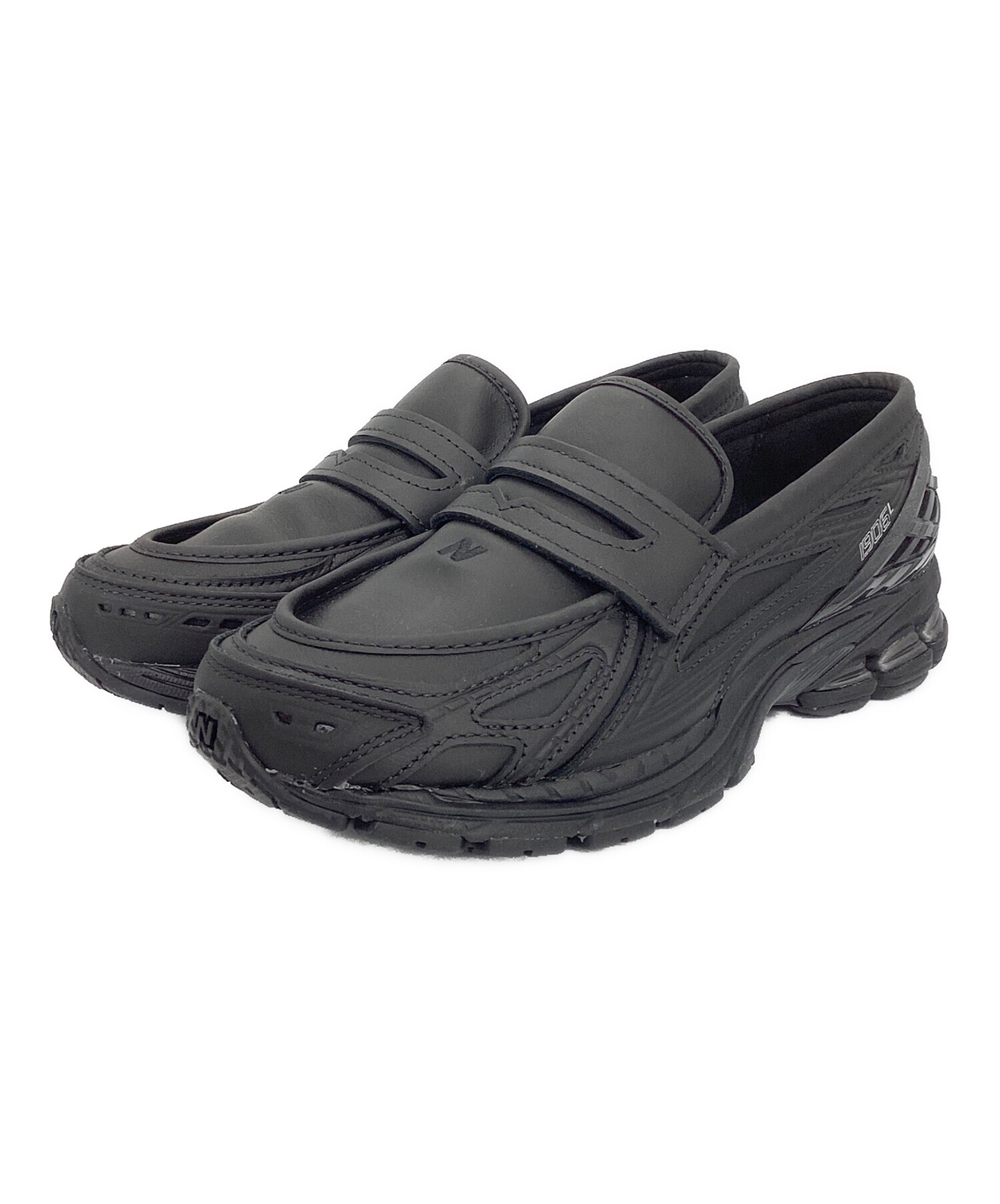 中古・古着通販】NEW BALANCE (ニューバランス) ローファー ブラック 