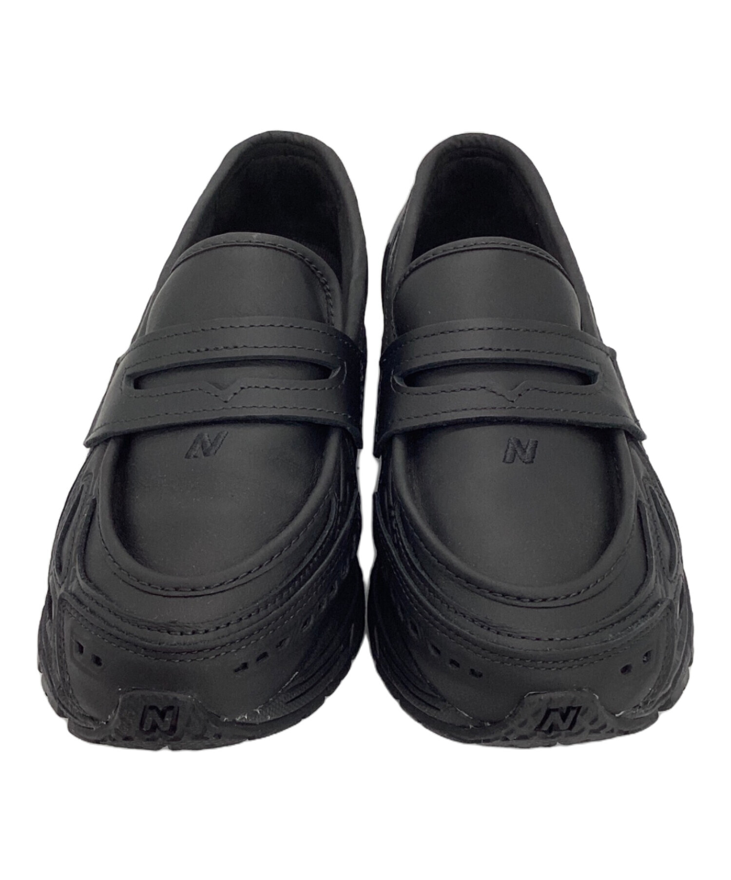 中古・古着通販】NEW BALANCE (ニューバランス) ローファー ブラック 