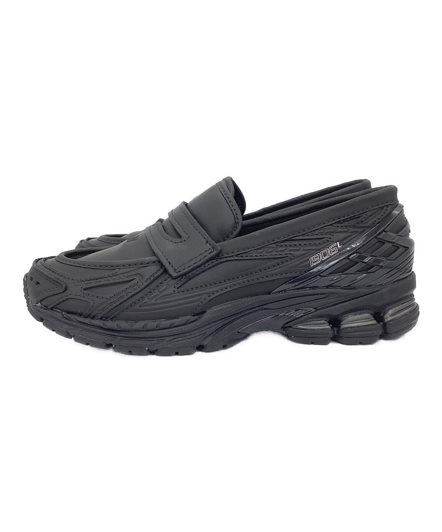 中古・古着通販】NEW BALANCE (ニューバランス) ローファー ブラック 