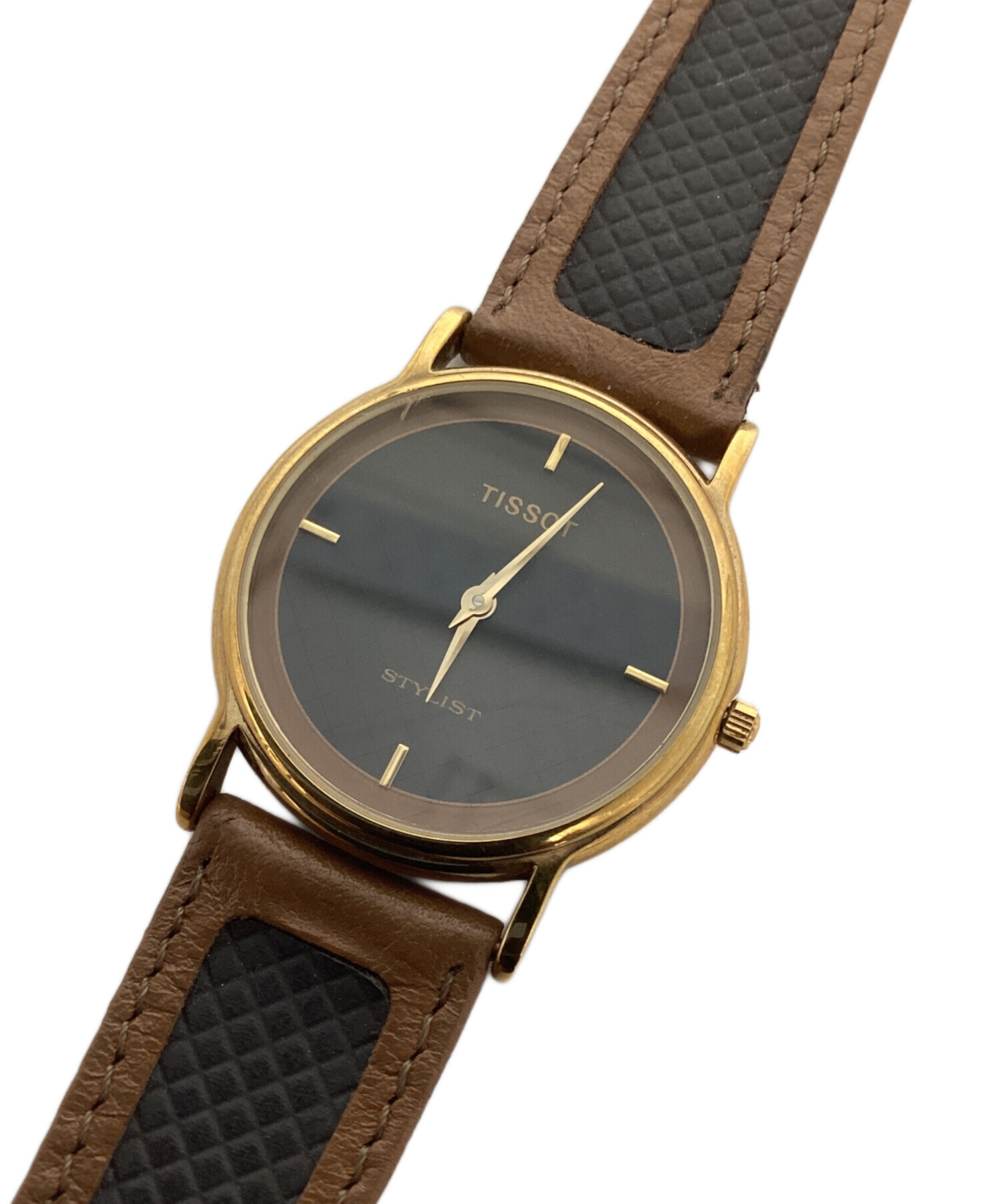 稼働 ティソ 腕時計 スタイリスト メンズ クォーツ コンビ ヴィンテージ 中古・古着通販】TISSOT (ティソ) 腕時計 スタイリスト｜ブランド