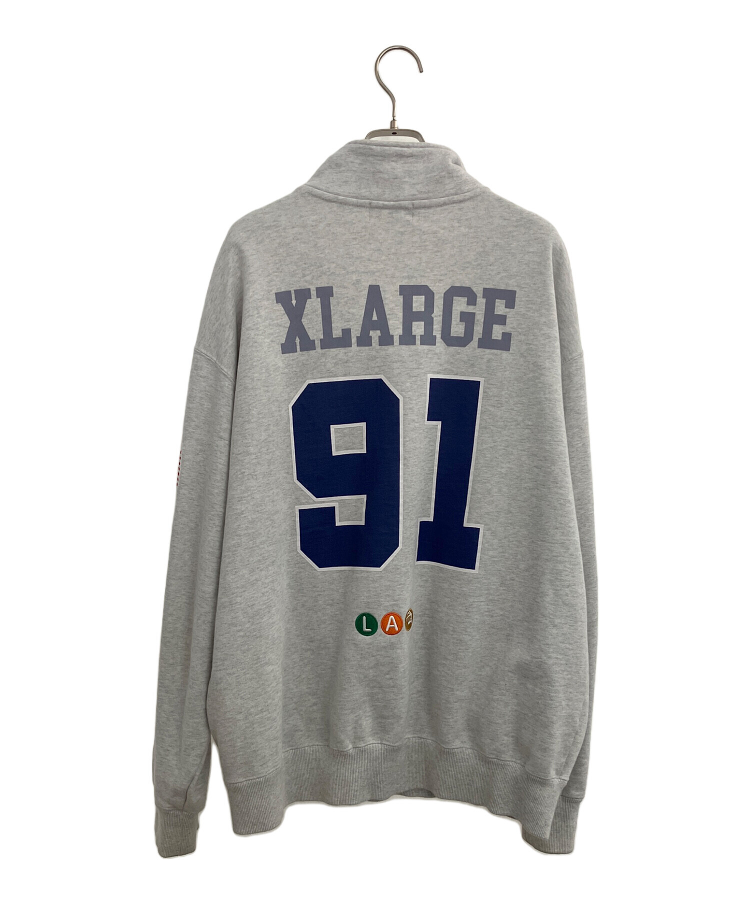 中古・古着通販】X-LARGE (エクストララージ) ホッケー ハーフジップ 