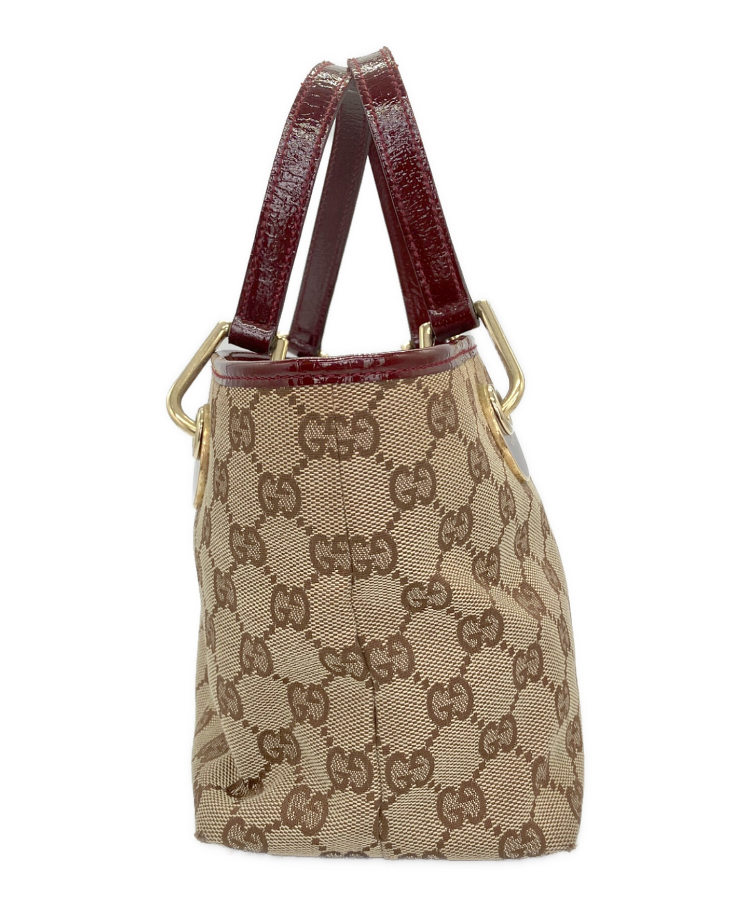 中古・古着通販】GUCCI (グッチ) トートバッグ ベージュ｜ブランド