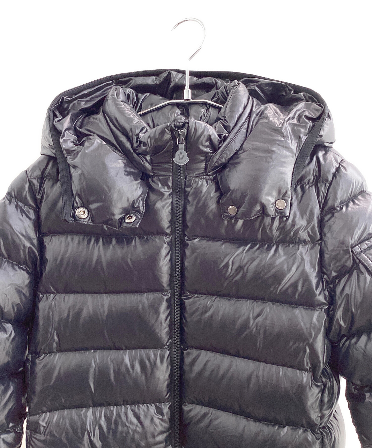 中古・古着通販】MONCLER (モンクレール) ダウンコート ブラック 