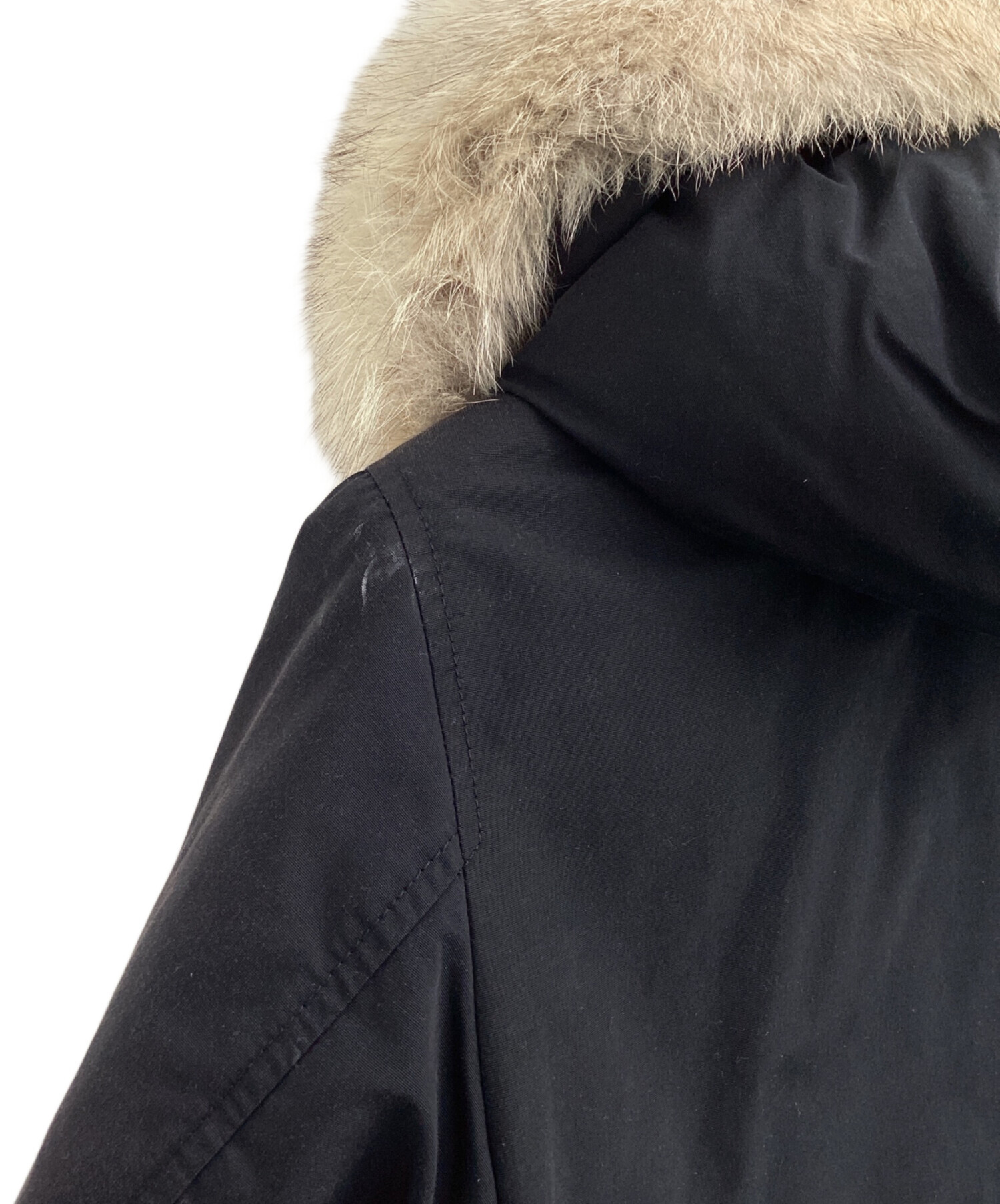 中古・古着通販】WOOLRICH (ウールリッチ) ダウンジャケット ブラック
