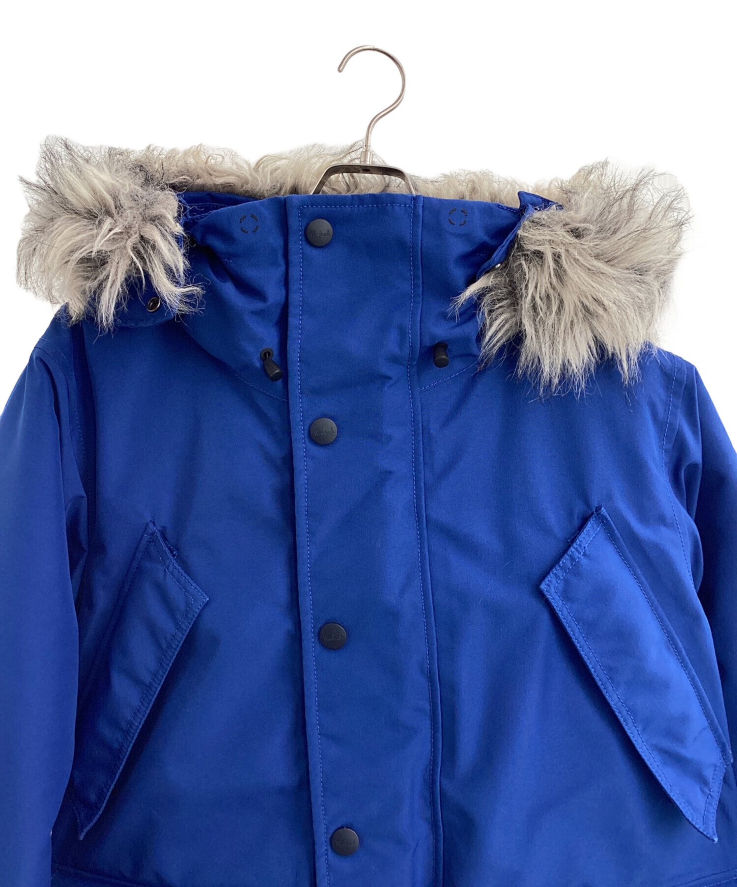 中古・古着通販】WOOLRICH (ウールリッチ) ダウンジャケット ブルー 