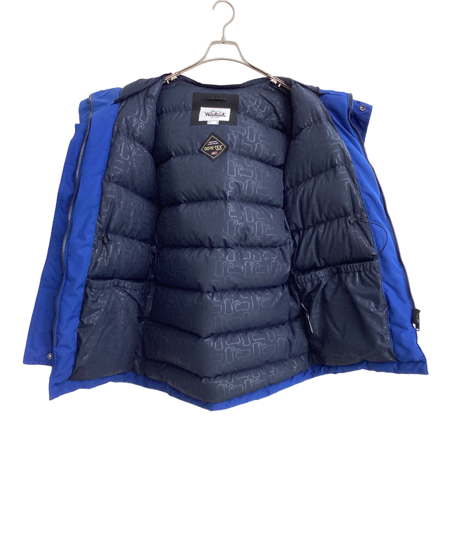 中古・古着通販】WOOLRICH (ウールリッチ) ダウンジャケット ブルー 
