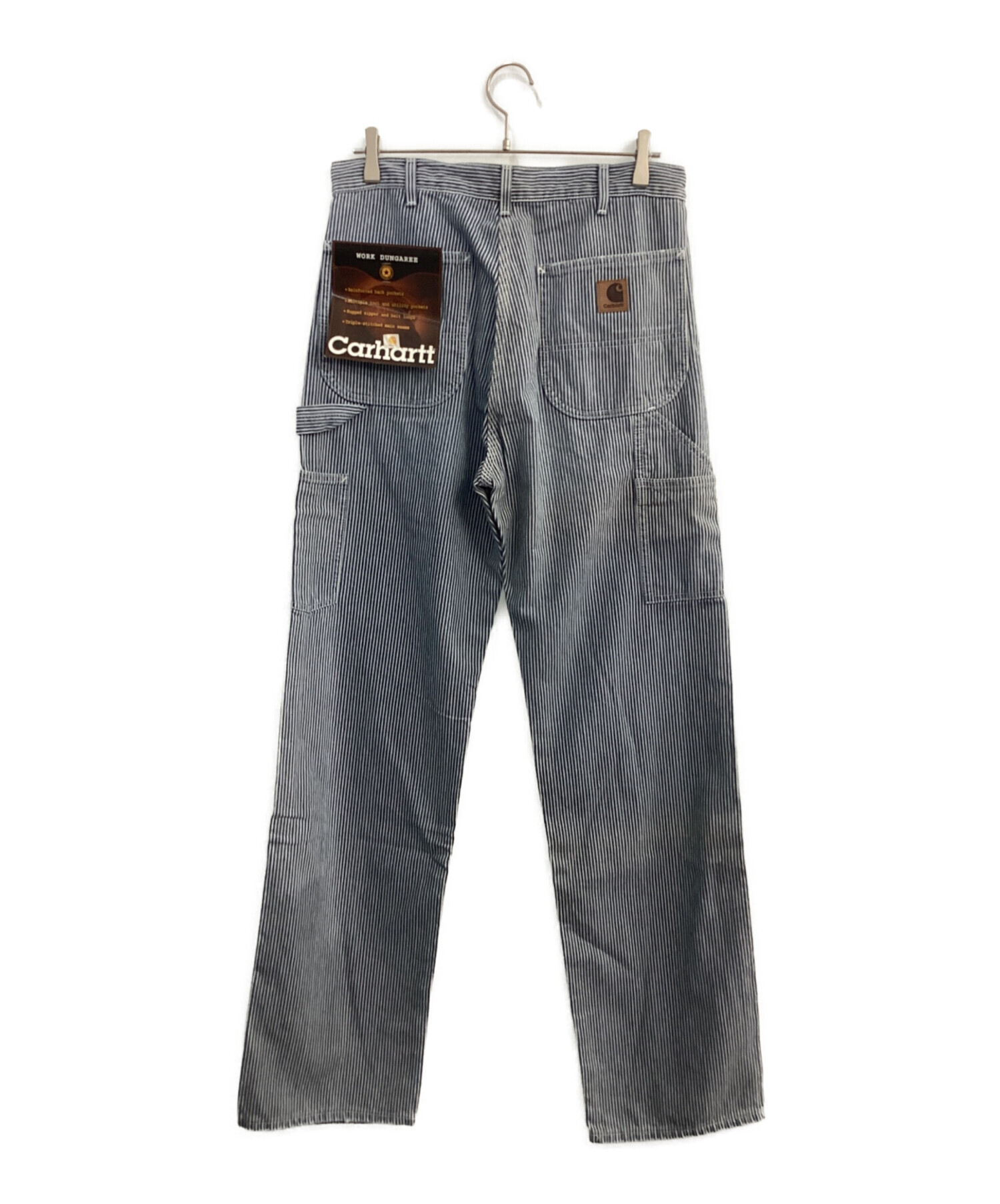 中古・古着通販】CarHartt (カーハート) ヒッコリーペインターパンツ