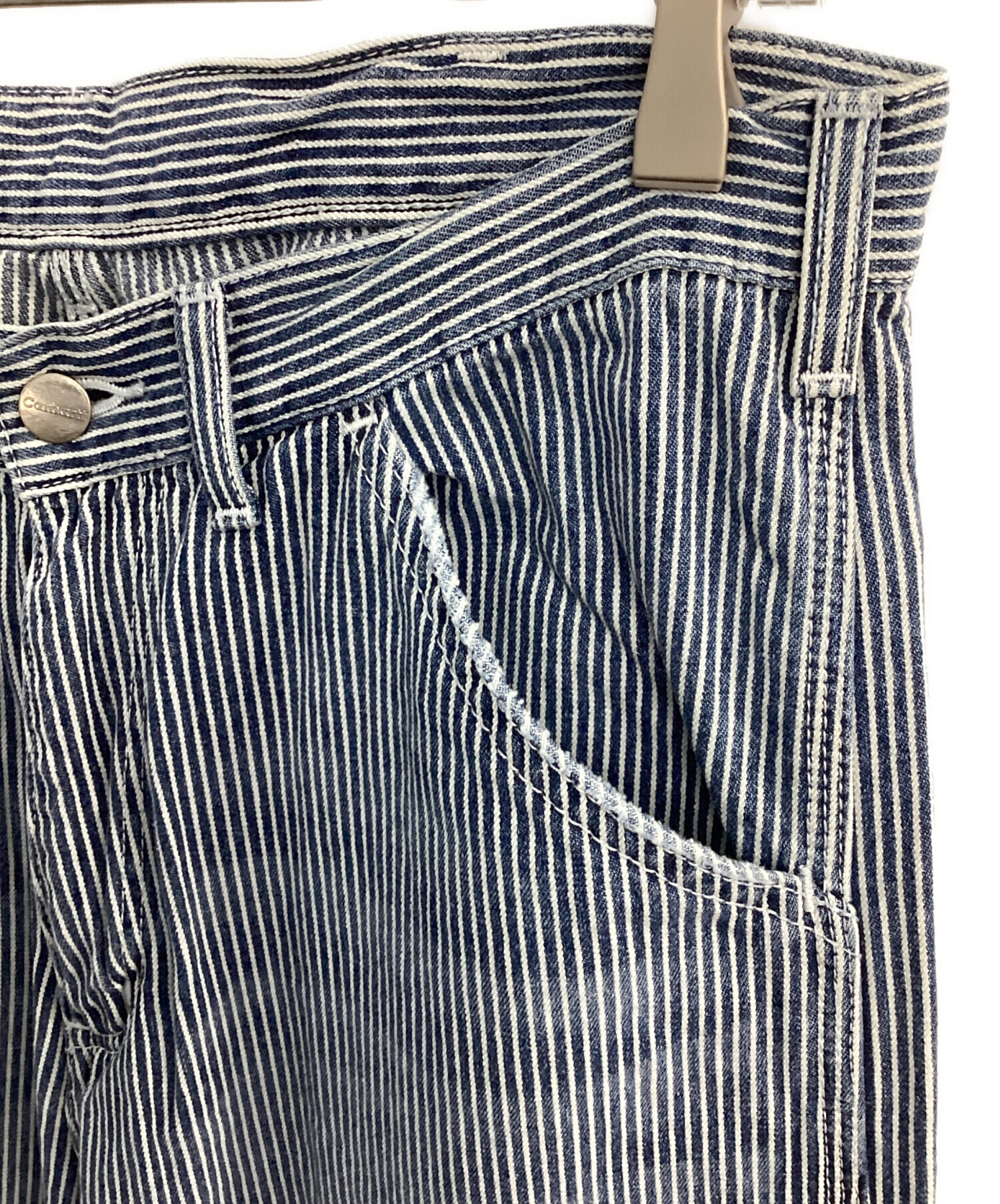 中古・古着通販】CarHartt (カーハート) ヒッコリーペインターパンツ