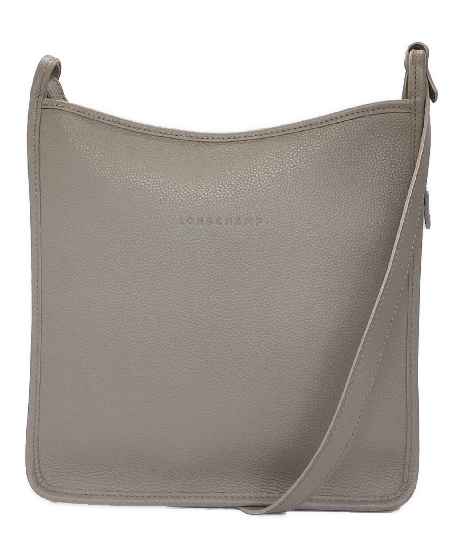 中古・古着通販】LONGCHAMP (ロンシャン) ショルダーバッグ ベージュ 
