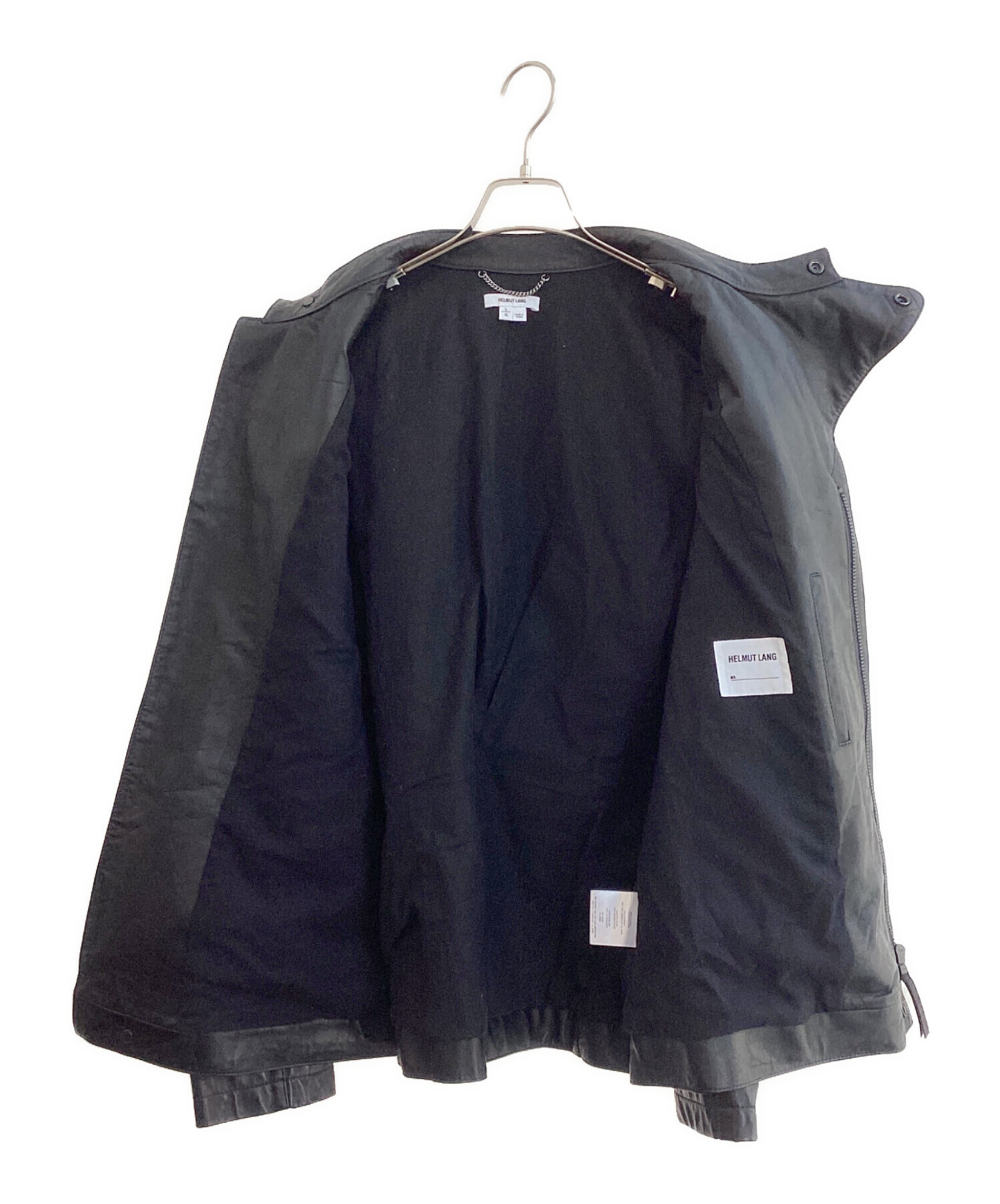 中古・古着通販】HELMUT LANG (ヘルムートラング) レザージャケット 