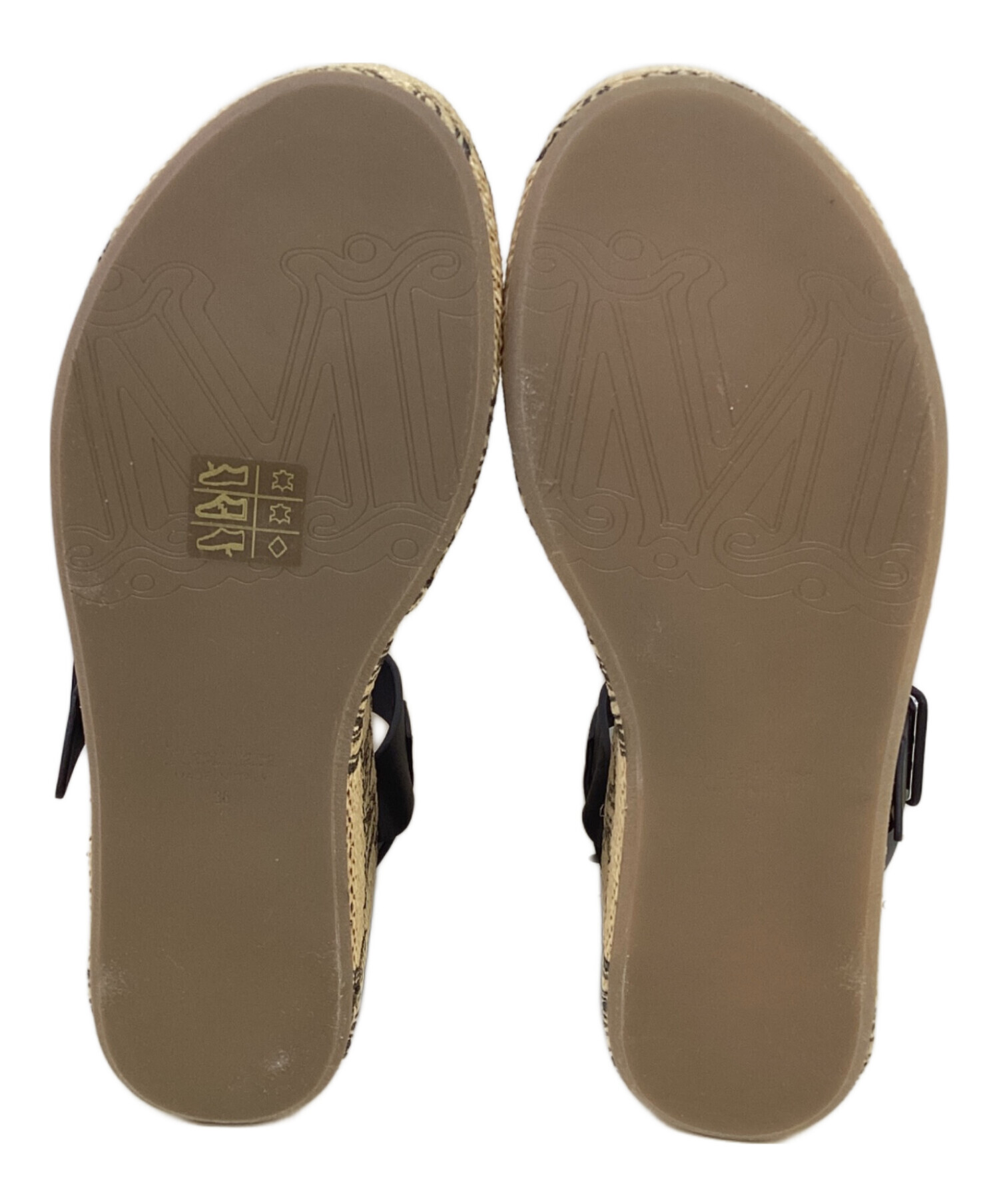 中古・古着通販】MaxMara (マックスマーラ) プラットフォームサンダル