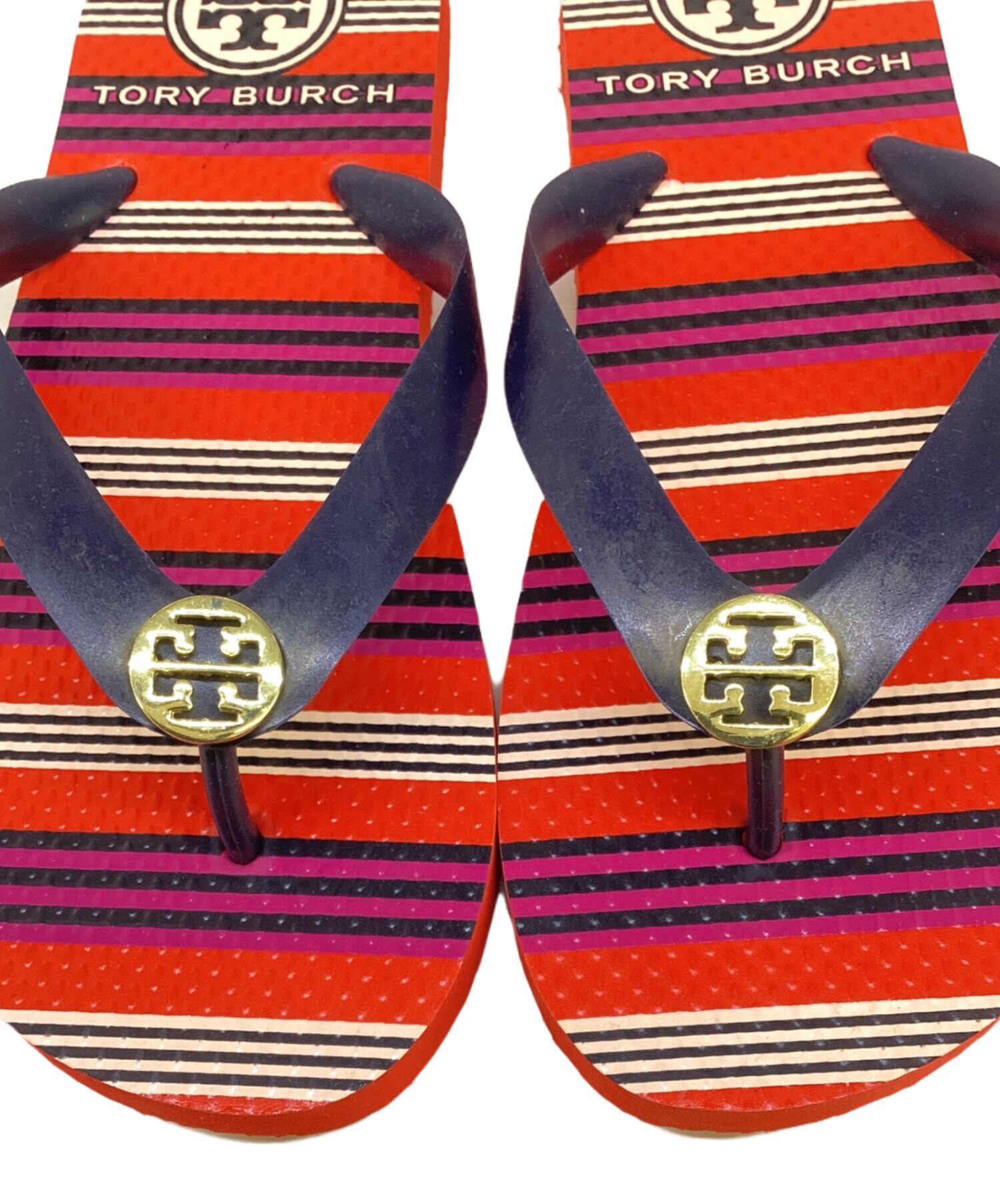 中古・古着通販】TORY BURCH (トリーバーチ) サンダル レッド サイズ:6