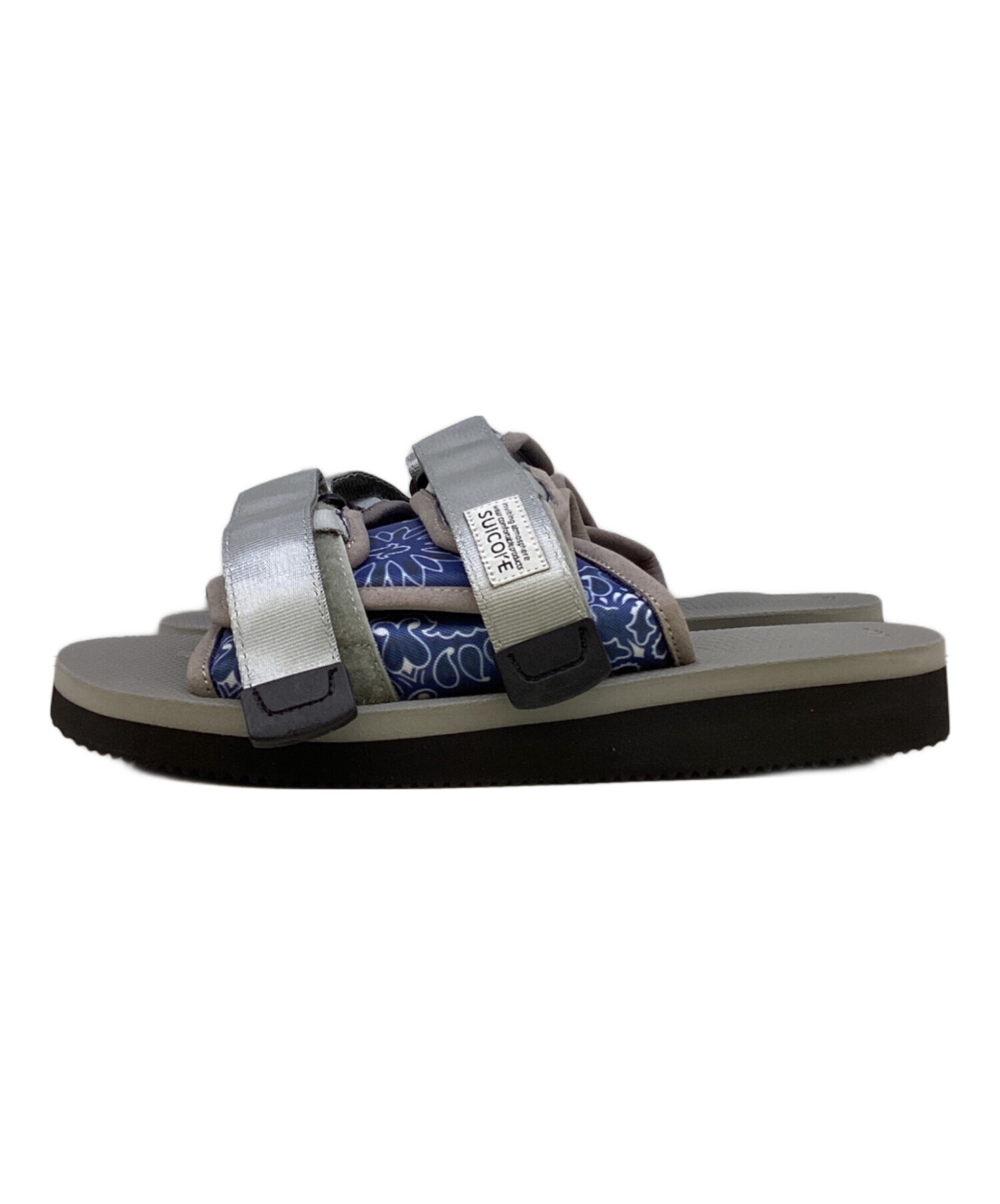SUICOKE ディスイズネバーザット×スイコック サンダル ネイビー送料込 中古・古着通販】suicoke (スイコック) サンダル ネイビー サイズ:24.5