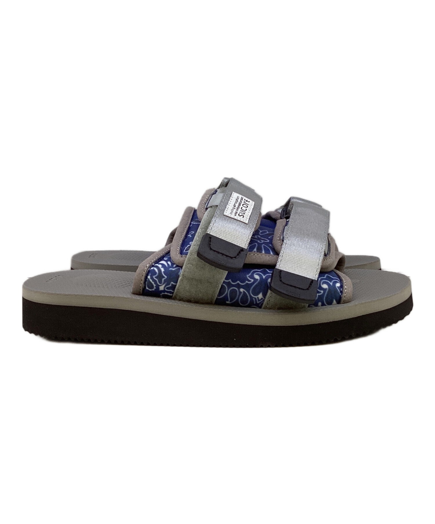 SUICOKE ディスイズネバーザット×スイコック サンダル ネイビー送料込 中古・古着通販】suicoke (スイコック) サンダル ネイビー サイズ:24.5