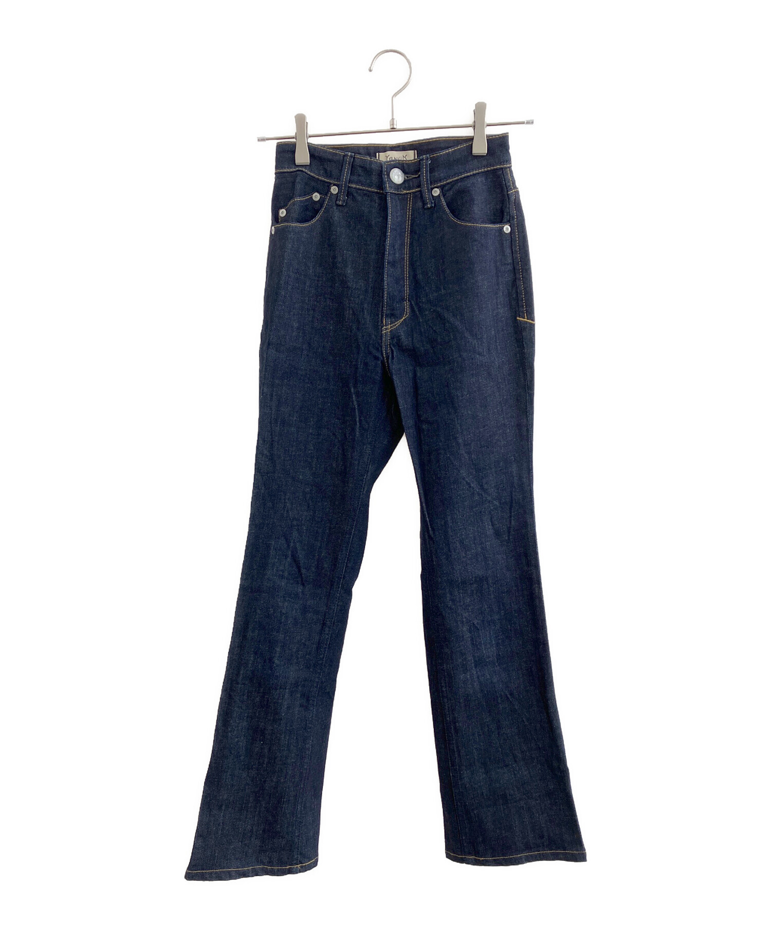 中古・古着通販】YANUK (ヤヌーク) デニムパンツ インディゴ サイズ:22