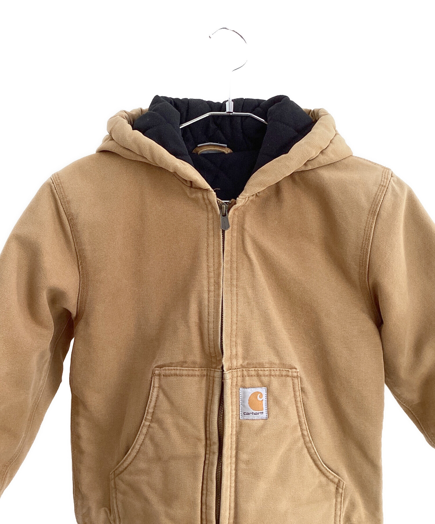 NYPLIGGYCarhartt kids アクティブジャケット ブラウン 中古・古着通販】CarHartt (カーハート) アクティブジャケット