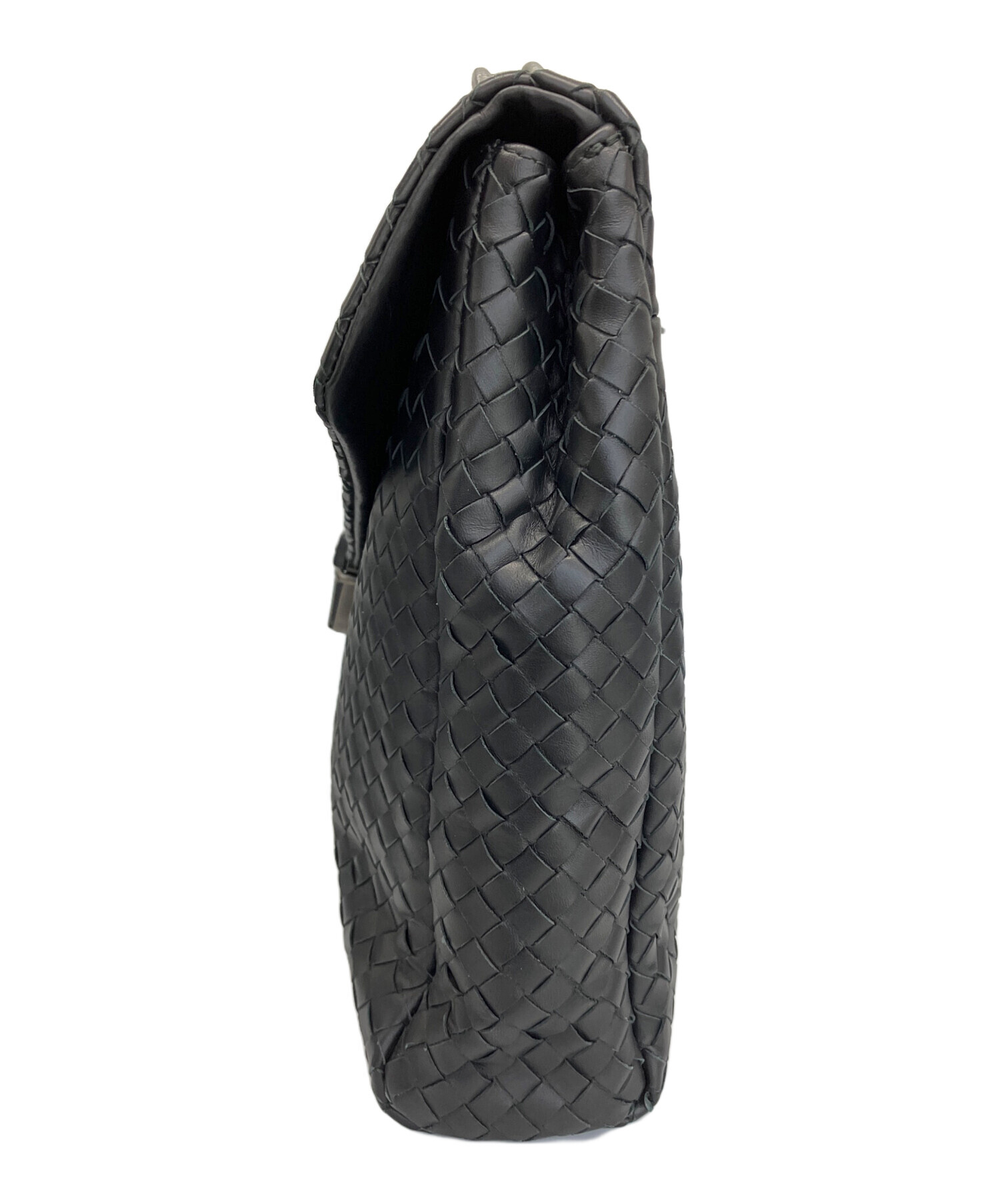 未使用！Bottega Veneta ブラックレザーケース 中古・古着通販】BOTTEGA VENETA (ボッテガベネタ) ブリーフケース