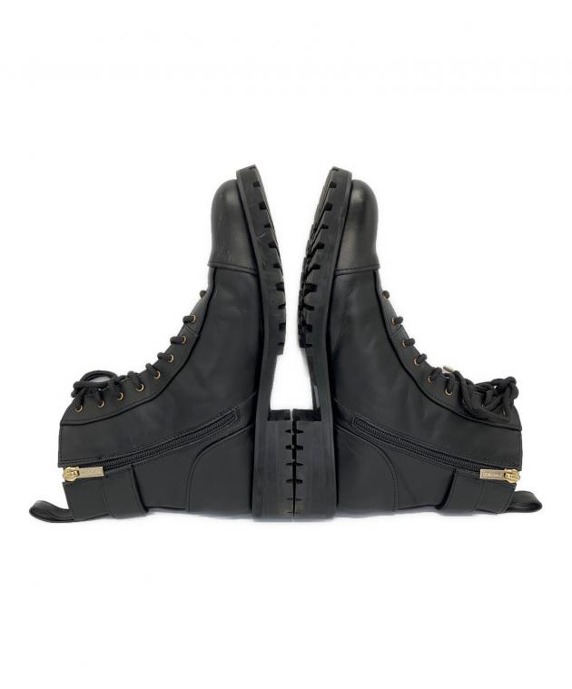 中古・古着通販】JIMMY CHOO (ジミーチュウ) ブーツ ブラック サイズ