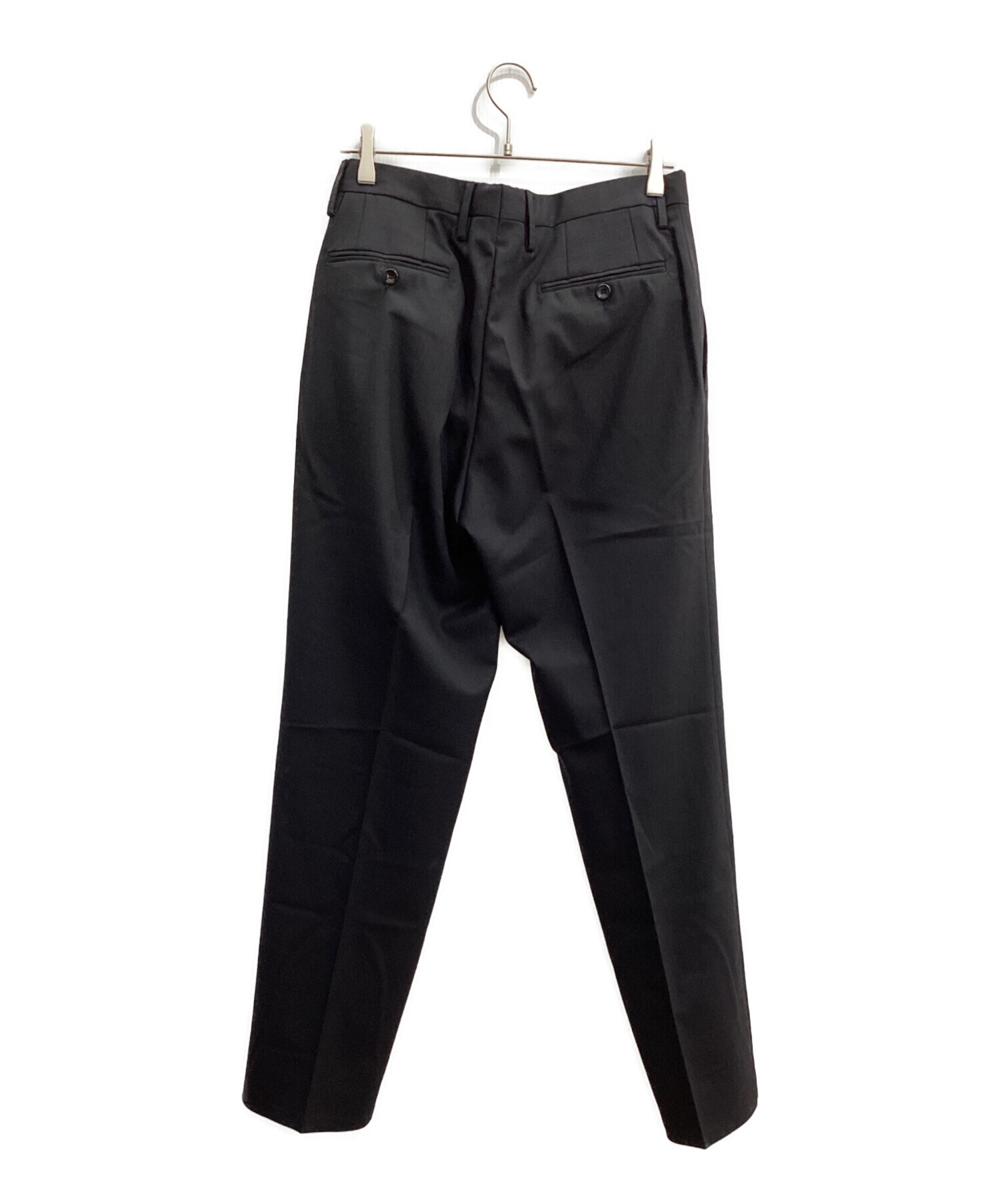 中古・古着通販】GUCCI (グッチ) スラックス ブラック サイズ:46
