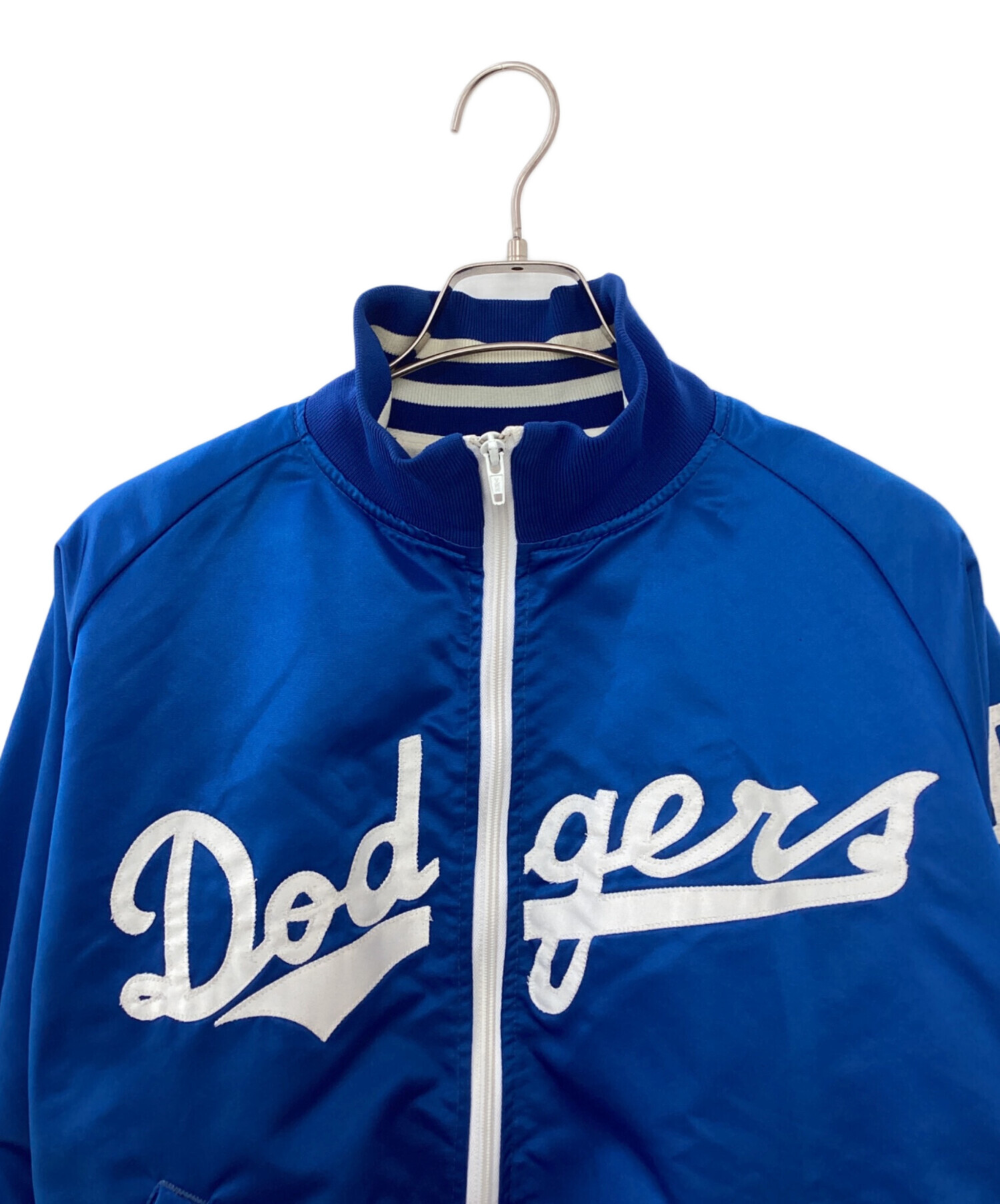 中古・古着通販】Dodgers (ドジャース) ナイロンジャケット ブルー