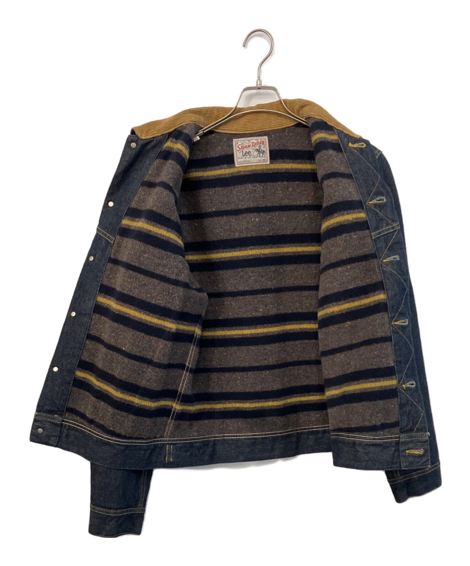 中古・古着通販】LEE (リー) デニムジャケット インディゴ サイズ:40