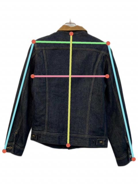 中古・古着通販】LEE (リー) デニムジャケット インディゴ サイズ:40