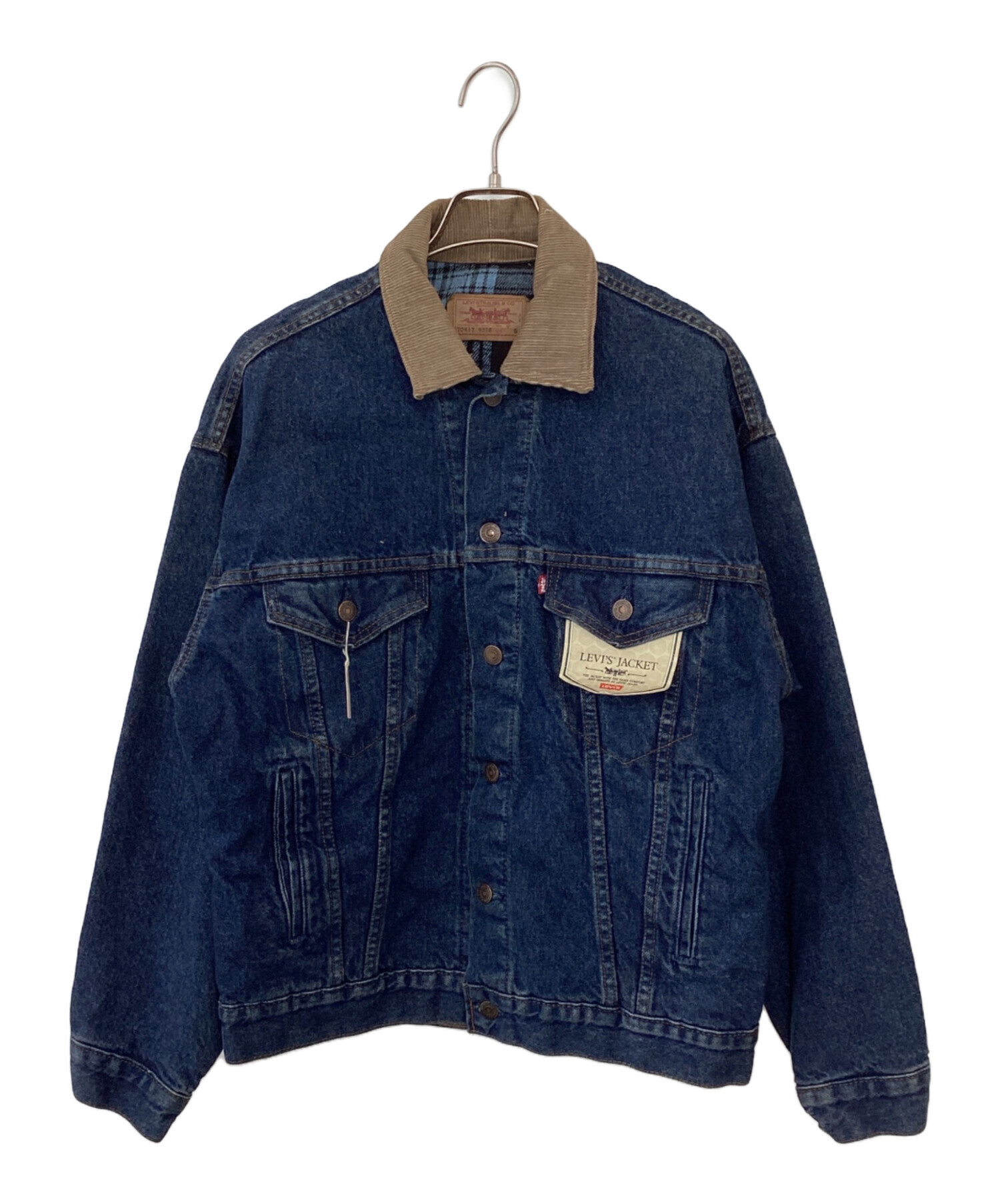 中古・古着通販】LEVI'S (リーバイス) デニムジャケット 80's ブルー