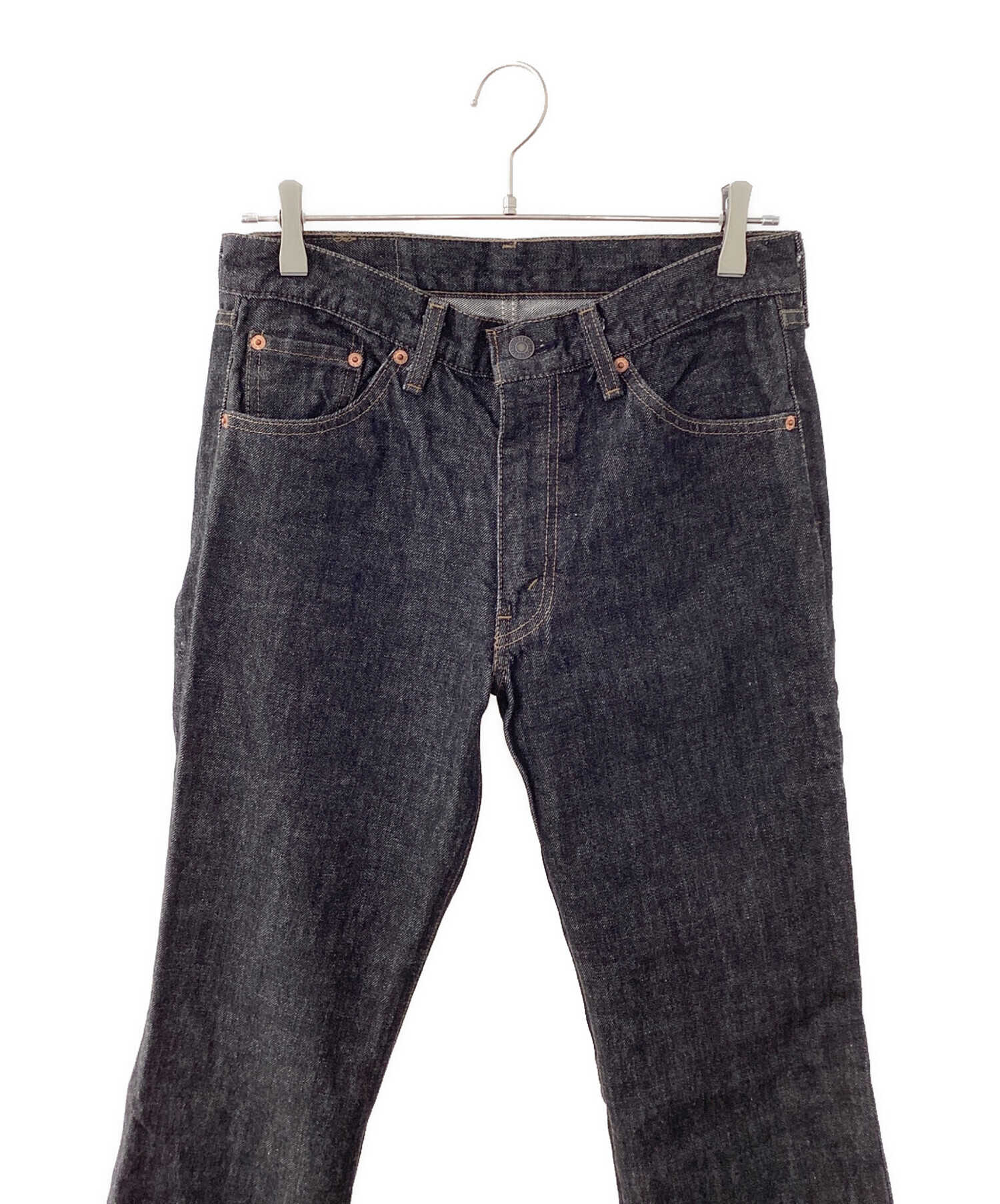 中古・古着通販】LEVI'S (リーバイス) デニムパンツ ブラック サイズ