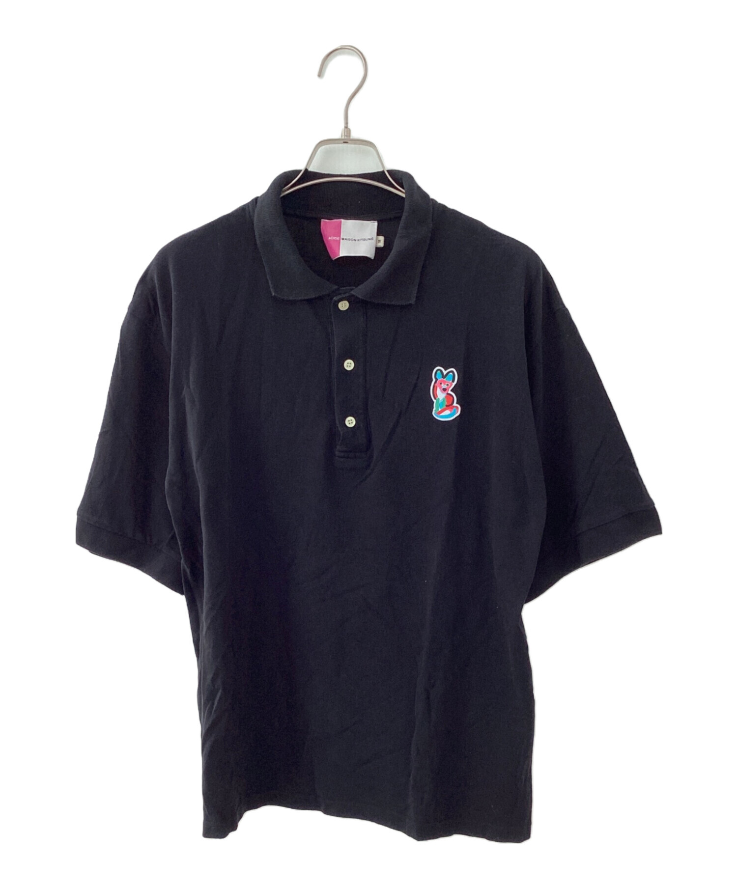 中古・古着通販】maison kitsune (メゾンキツネ) ポロシャツ ACIDE FOX