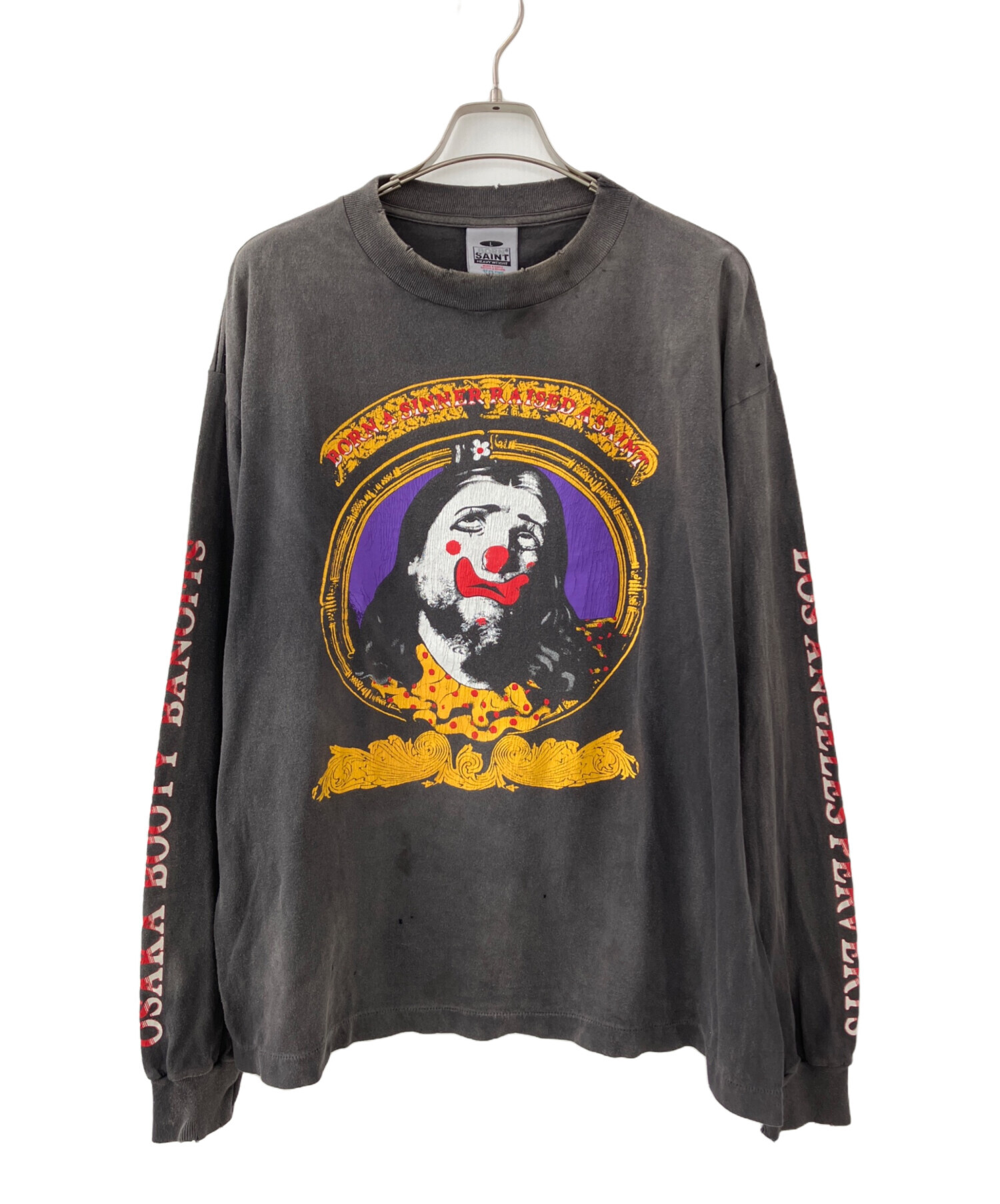 金*わ様 セントマイケル　長袖カットソー 中古・古着通販】SAINT MICHAEL (セントマイケル) 長袖カットソー BORN